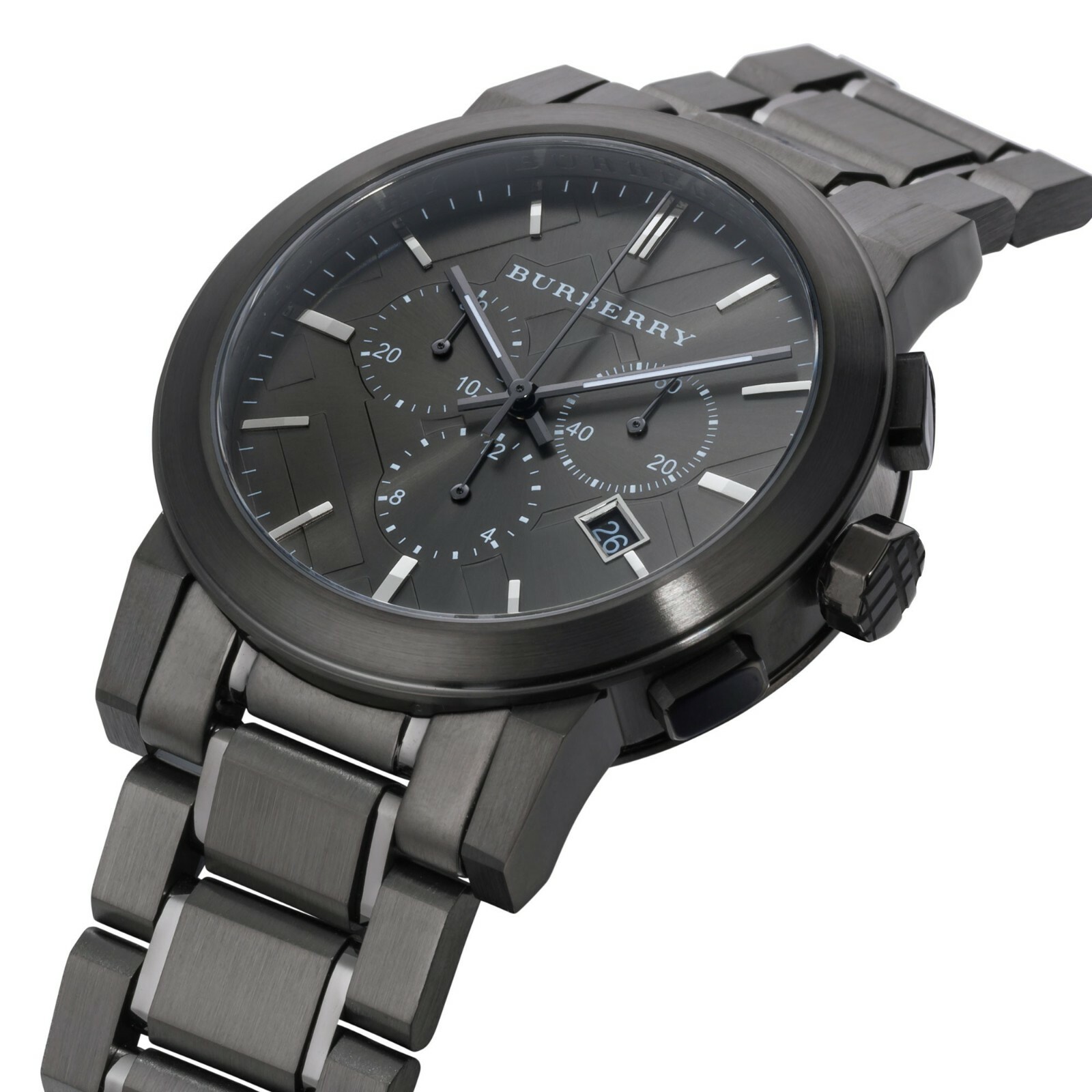 Burberry watch BU9354 Gents Black Dial CHRONOGRAPH The City