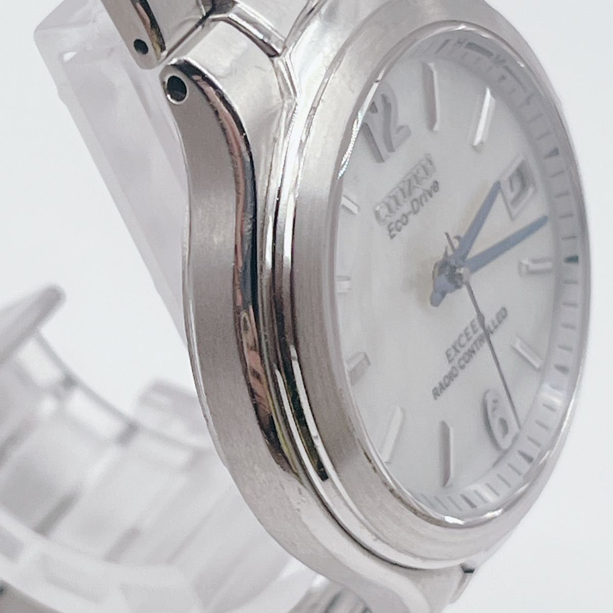 Excellent condition Rare CITIZEN Exceed H410 T005756 Radio Solar Titanium Men’s