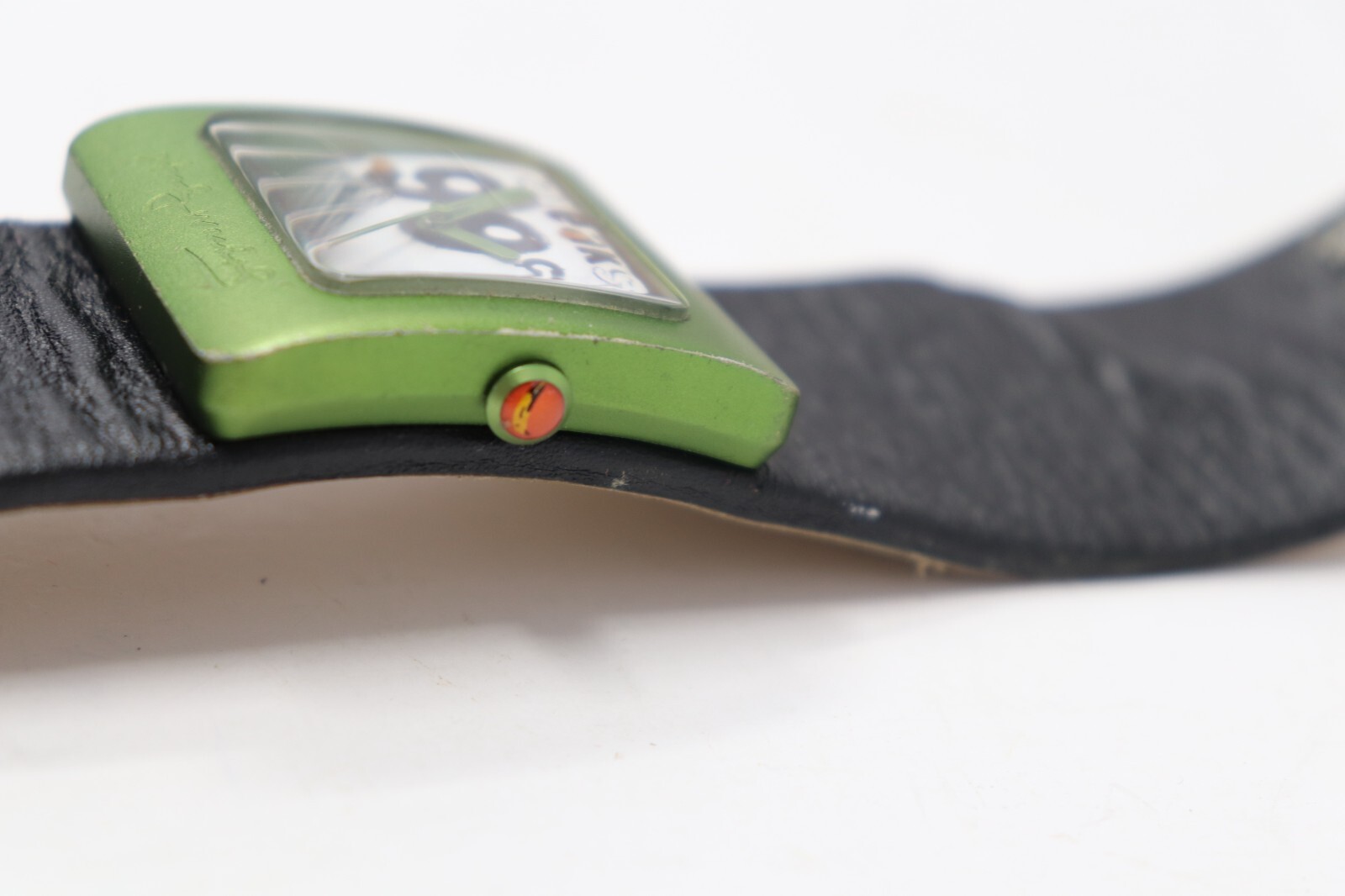 Rare Andy Warhol Pop Collection #15 Arm Watch Banana Steak 99 Cents Leather Art