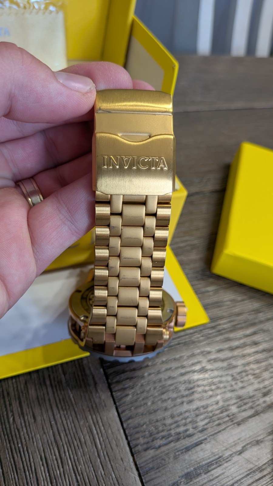 Invicta 20189 52mm Rose-tone Specialty Subaqua Auto Watch