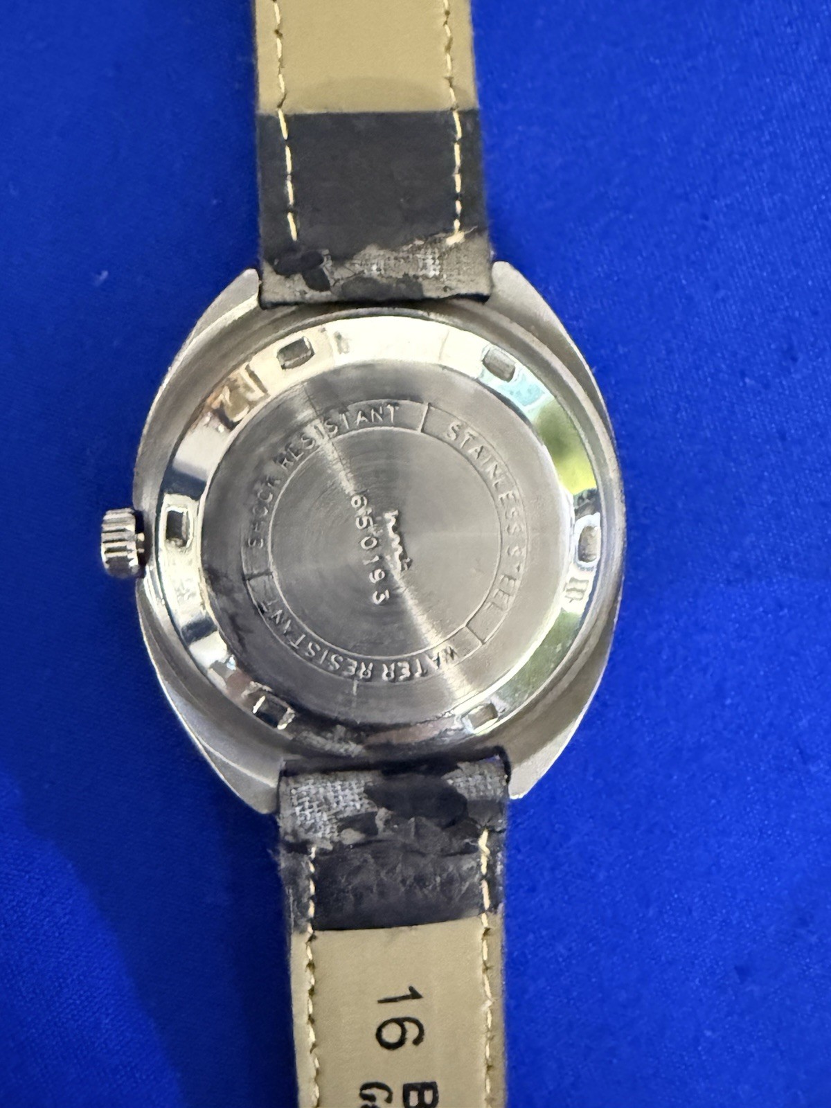 HMT RAJAT 21 JEWELS AUTOMATIC RARE DIAL 650193 INDIA MEN’S WORKING CONDITION