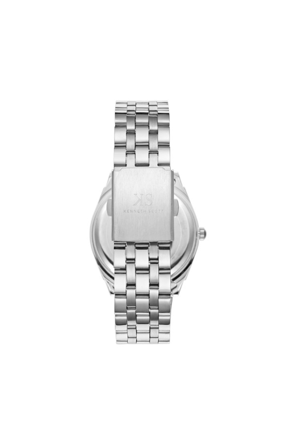 Kenneth Scott Men’s Analog Watch | Black Dial, 40mm, 30 m (3 ATM)