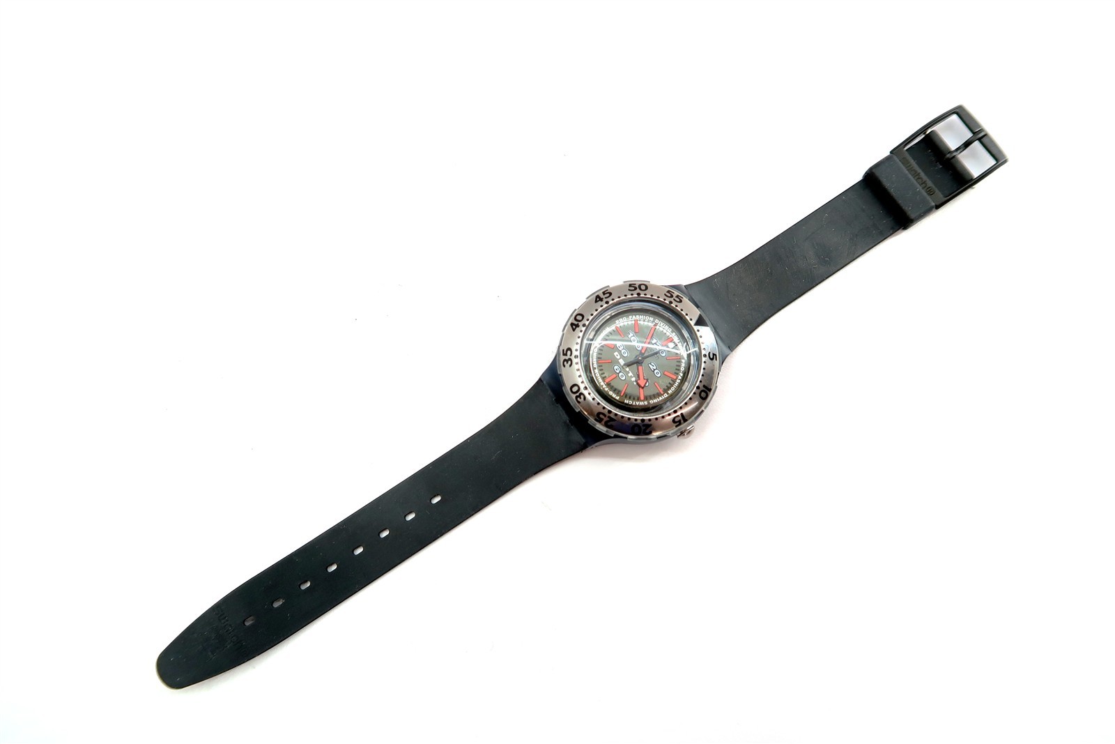 NEW Swatch Scuba Watch with Case & Papers 1990’s UNKNOWN MAKE / MODEL 38mm