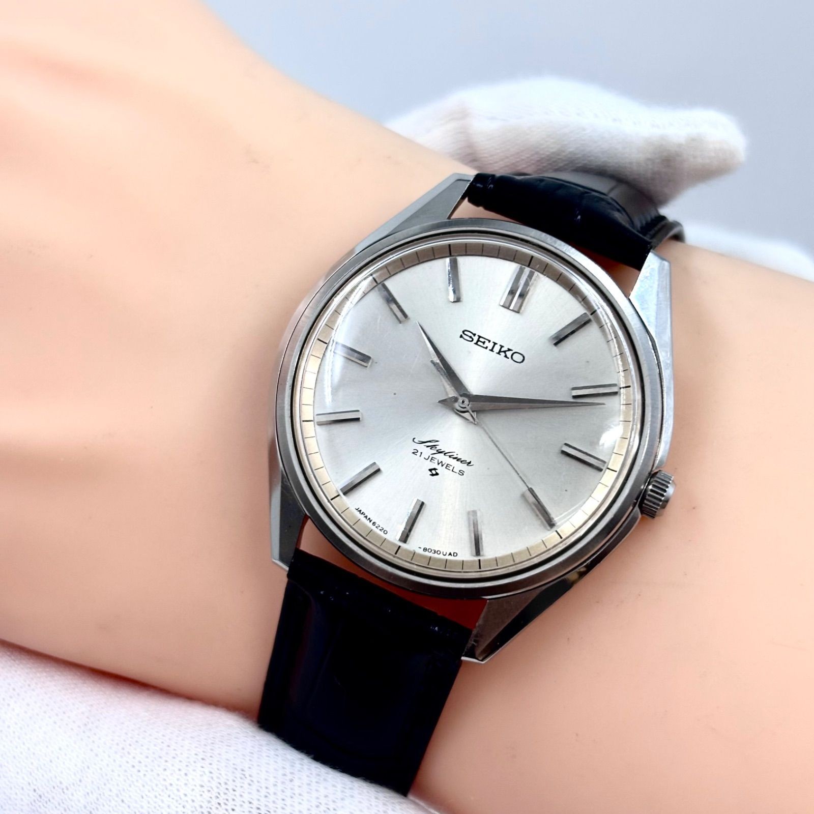 SEIKO Skyliner Manual Wind 38 mm Running Japan