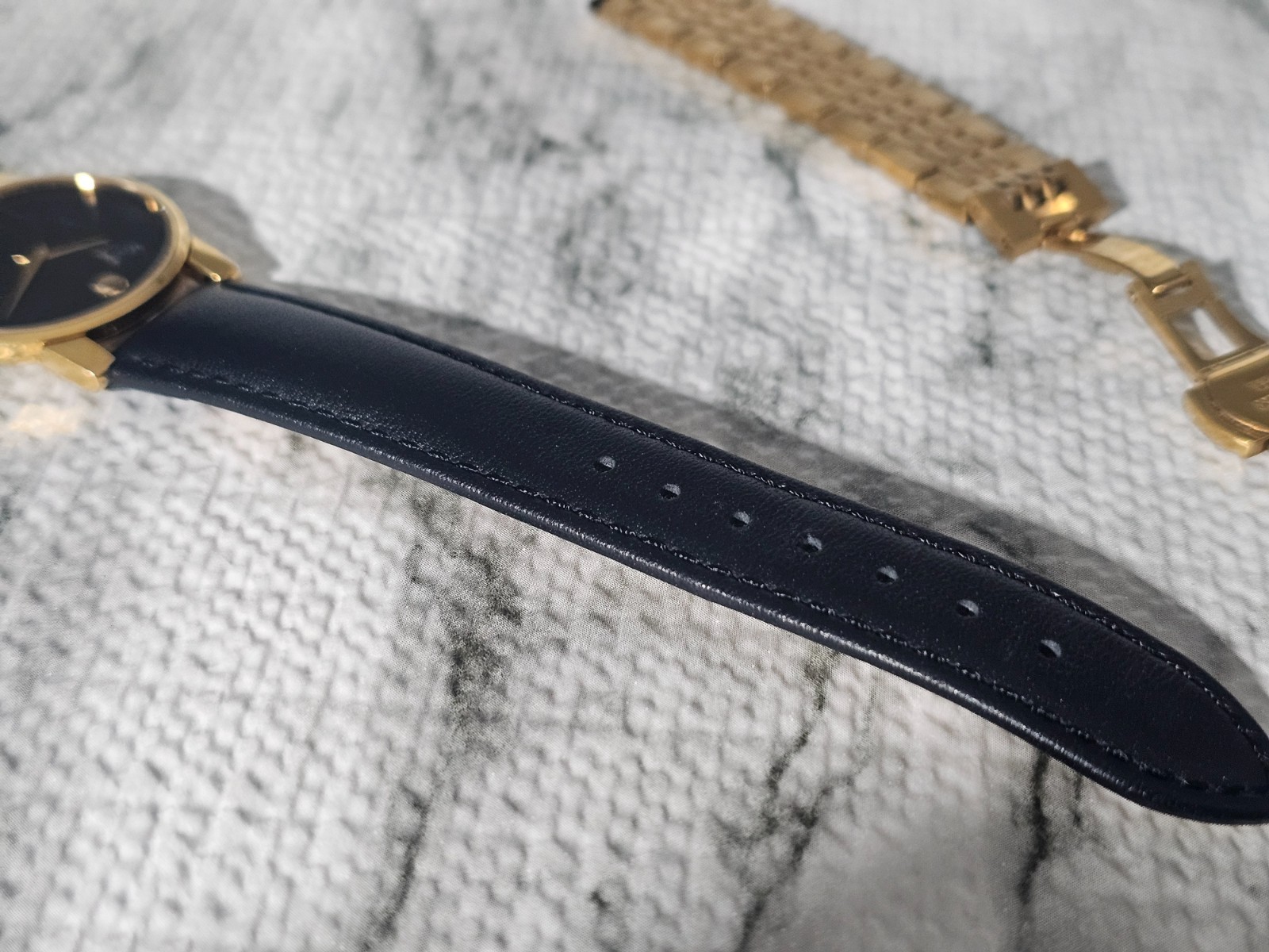 Movado Museum 87.G4.875 Gold-Plated Swiss Quartz Watch
