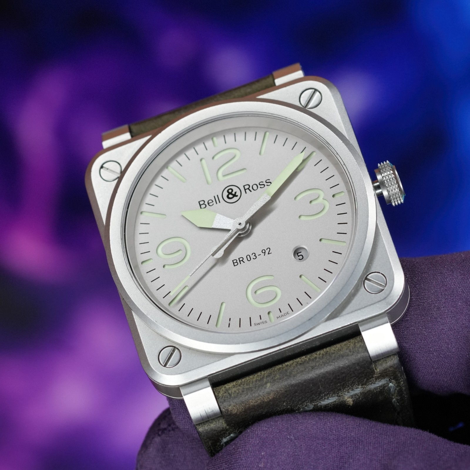 Bell & Ross BR 03-92 HOROLUM Limited Edition of 500 Aviation Type Men’s Watch