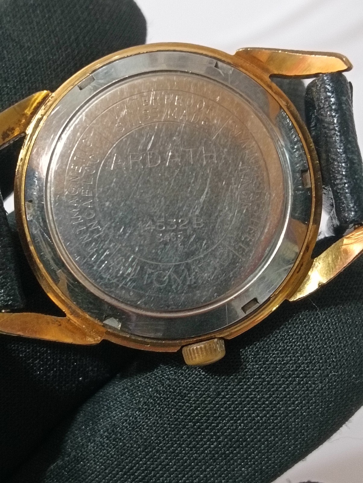 Vintage Ardath Super Automatic 25 Jewels Swiss Made Men’s Watch Date Ref. 14532