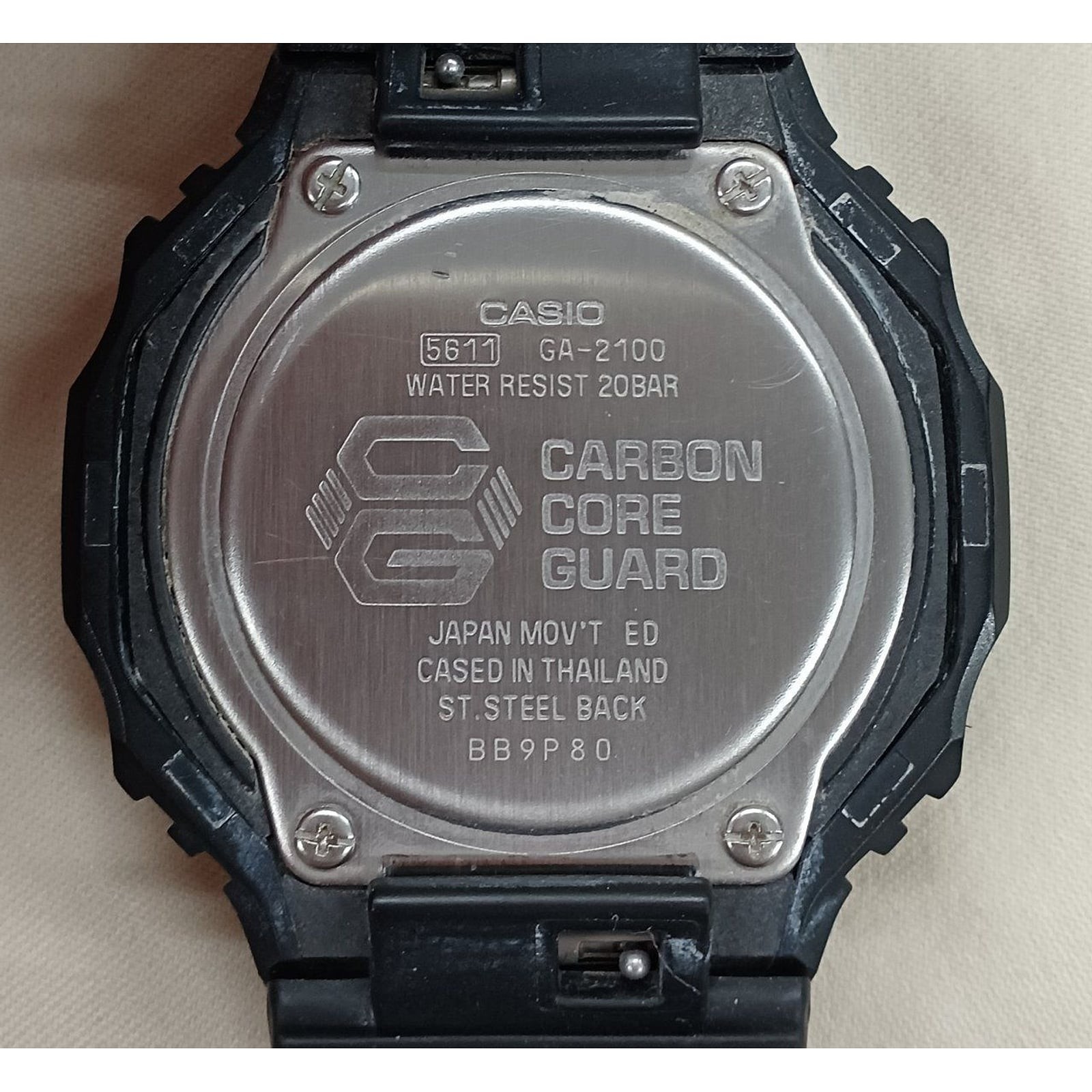 CASIO GA-2100 Watch Japan
