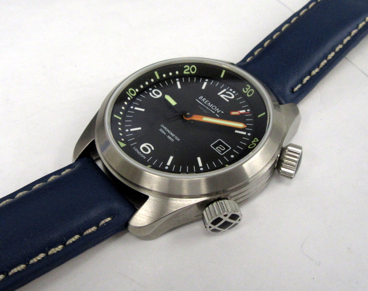 BREMONT Argonaut Automatic Strap Watch – Box, Papers