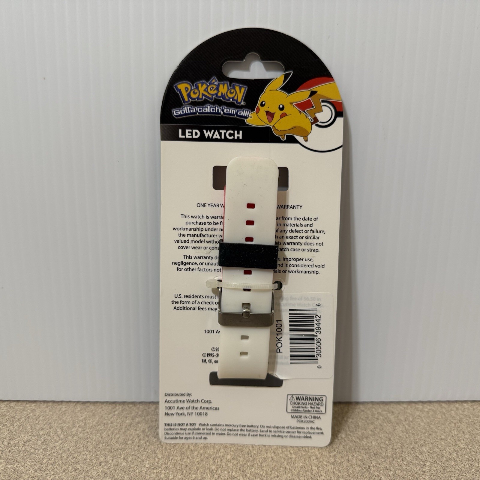 Pokemon Poké Ball LED Digital Watch – Teen/Adult