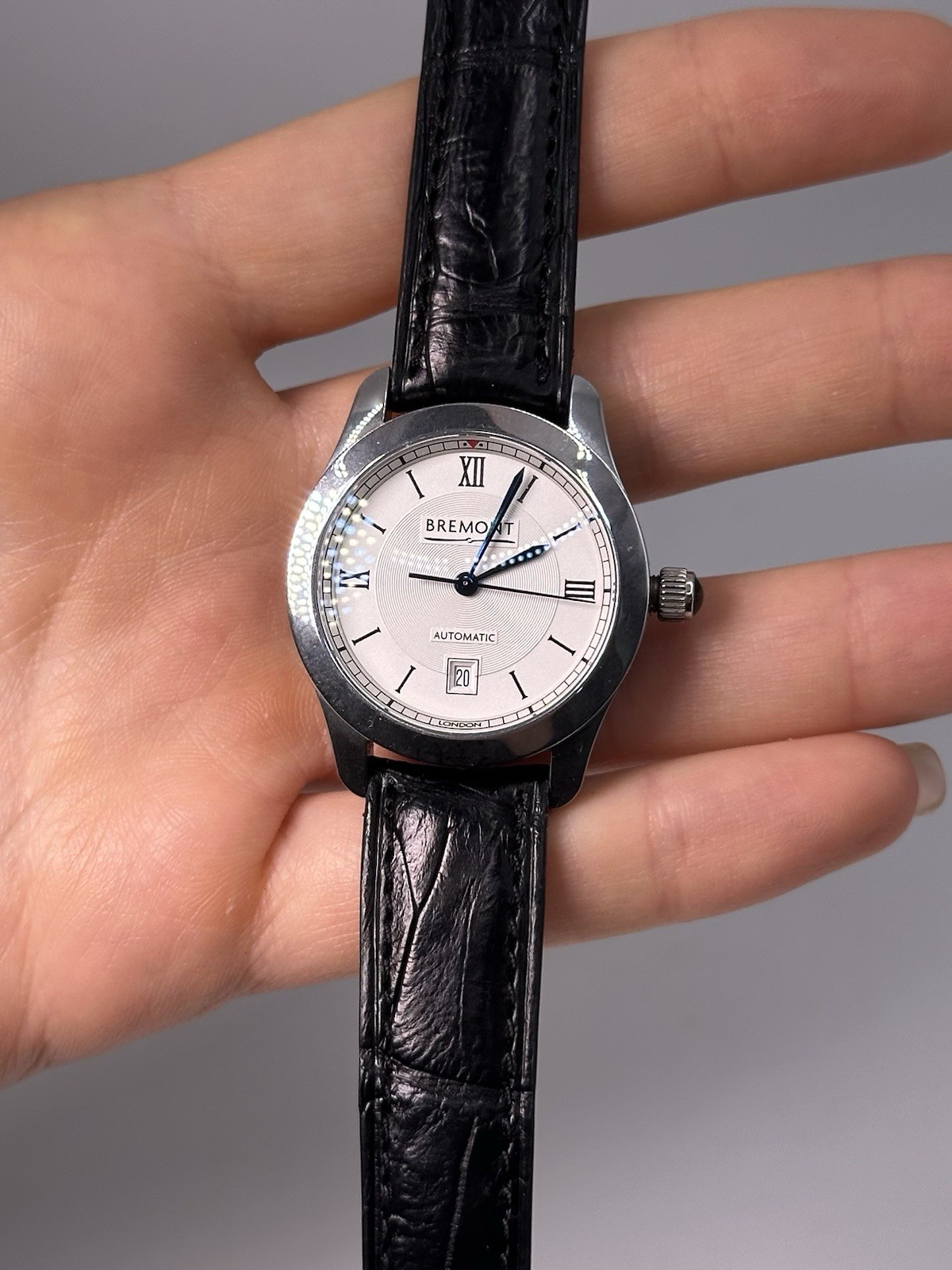 Bremont Solo-32 Ladies Automatic Chronometer Watch SOLO-32-LC/WH White Dial
