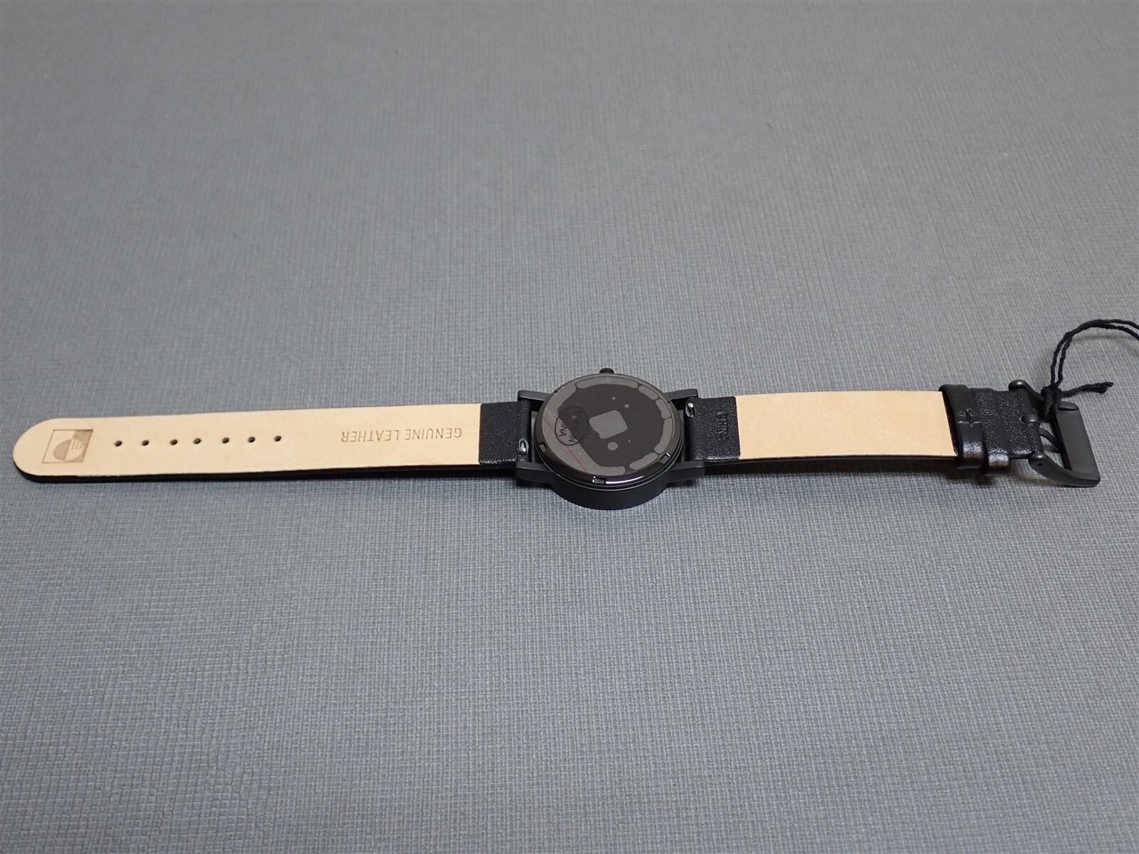NEW Projects Watches PJT-7203B Black Reveal 33mm Black Leather Band Watch