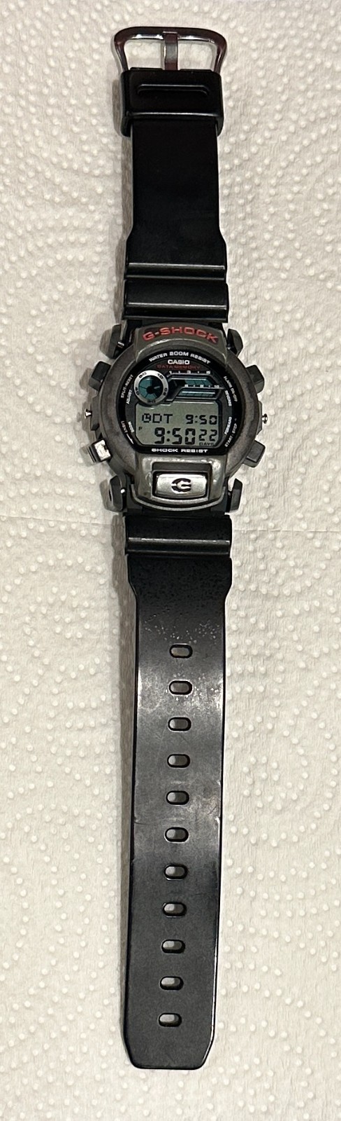 RARE CASIO Black G-Shock 2278 G-2210 Module 48mm Watch Used see description