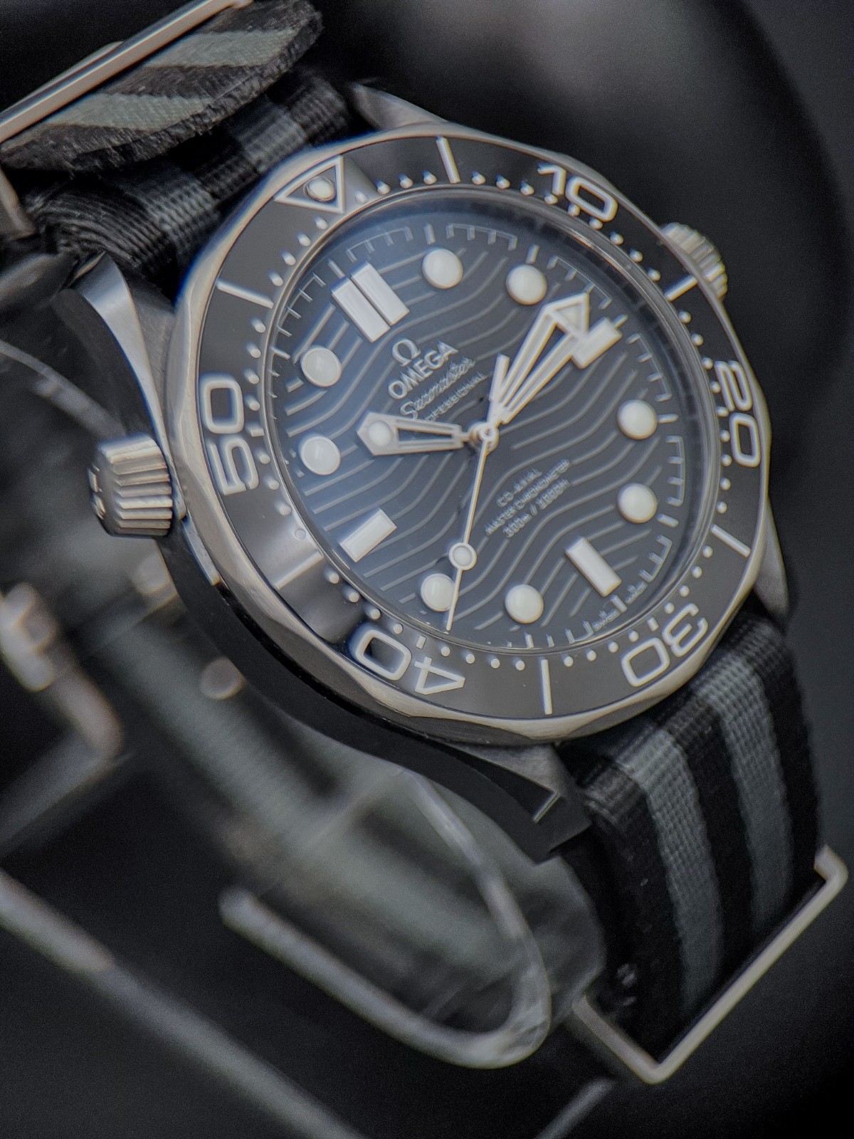 Omega Seamaster 300M Black Ceramic & Titanium 210.92.44.20.01.002 $10k MSRP