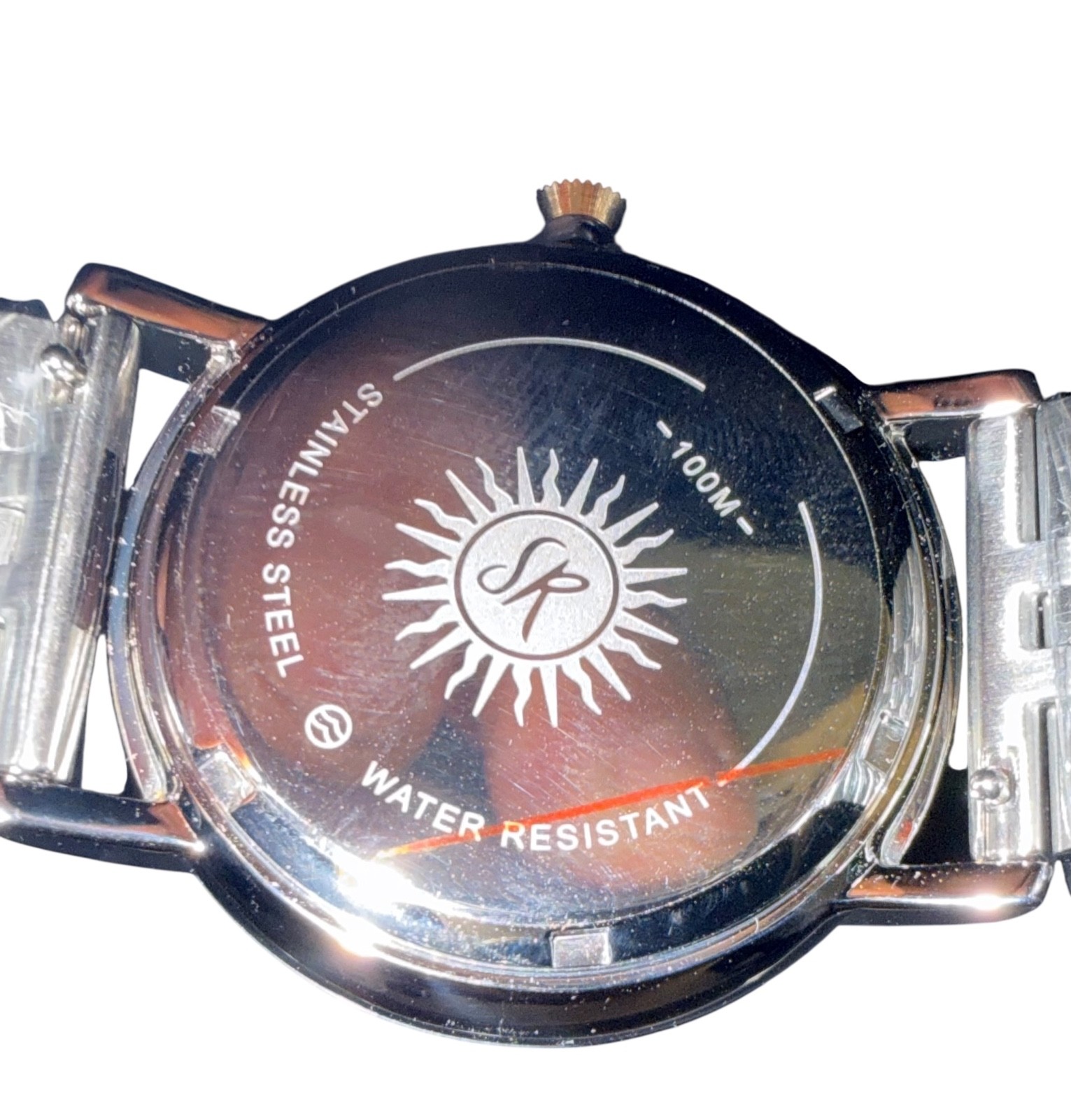Shore Project X Sommer Ray Watch With Silver & White Multicolor Band