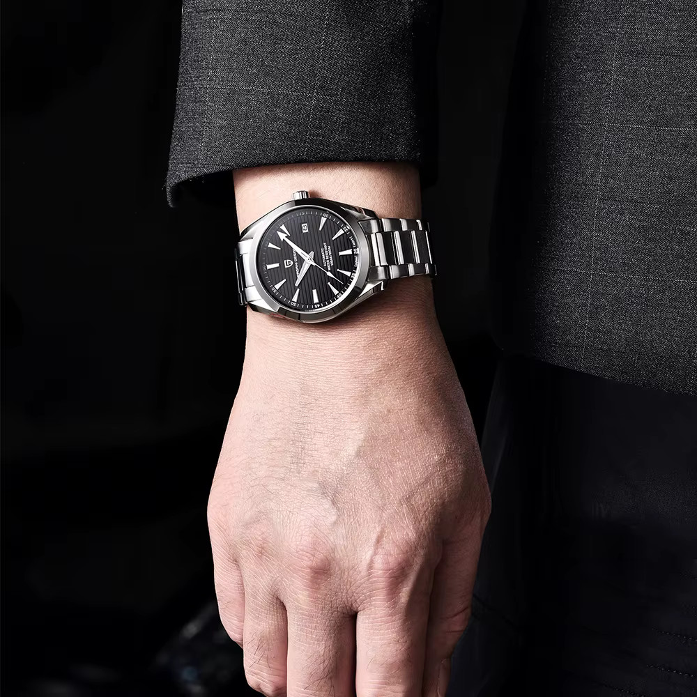 40MM Men’s Mechanical Watch Luxury Sapphire Glass Automatic 100M 10 atm Reloj