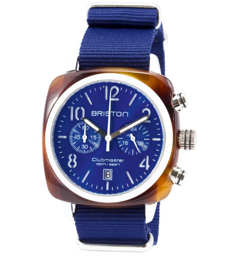 BRISTON Classic silver blue 510S9NN & other swatch