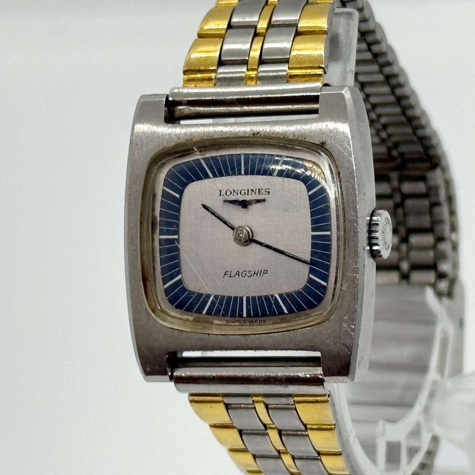 LONGINES Flagship 23.5mm Square Manual Wind Watch 15cm 5.9in Running Used
