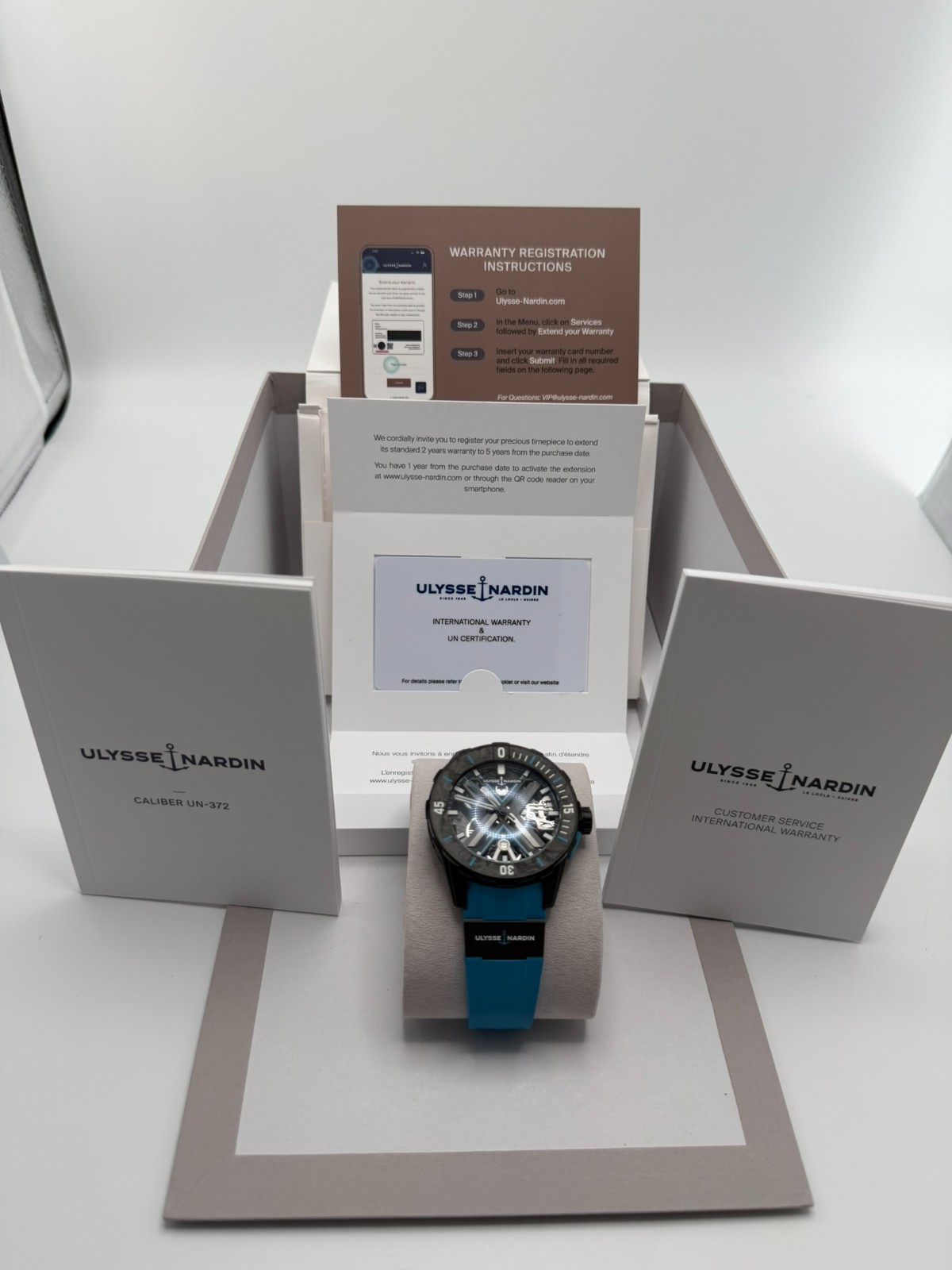 Ulysse Nardin Diver X Skeleton Azure 3723-170-2B/3A