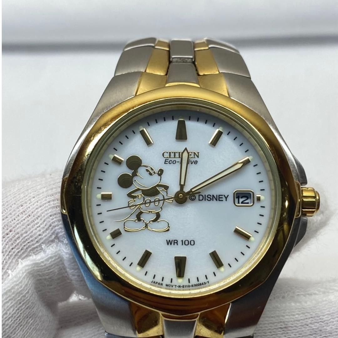 [Excellent Condition] CITIZEN Eco-Drive Disney E111-K15699