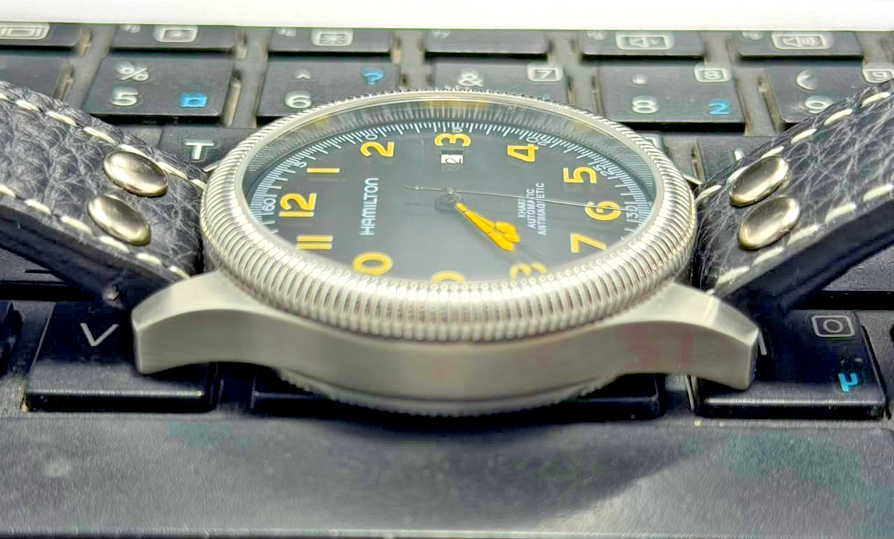 Hamilton Khaki Payoneer Black Dail Automatic Man’s Watch