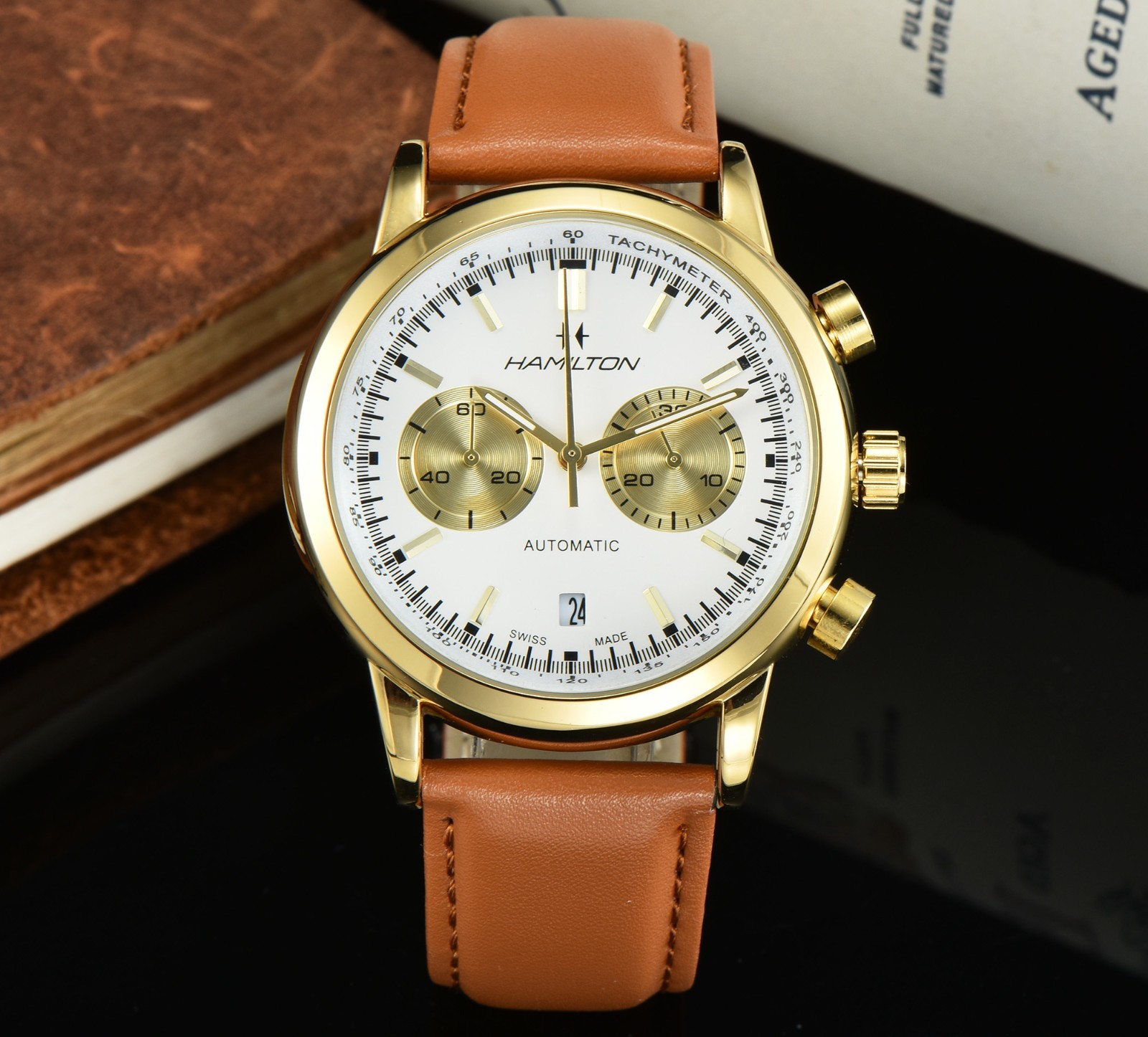 Hamilton men’s classic business watch with full functionality
