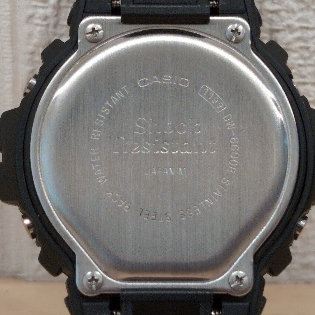 CASIO G-SHOCK DW-6600B NISMO 2001 Collaboration Limited Edition Watch Running