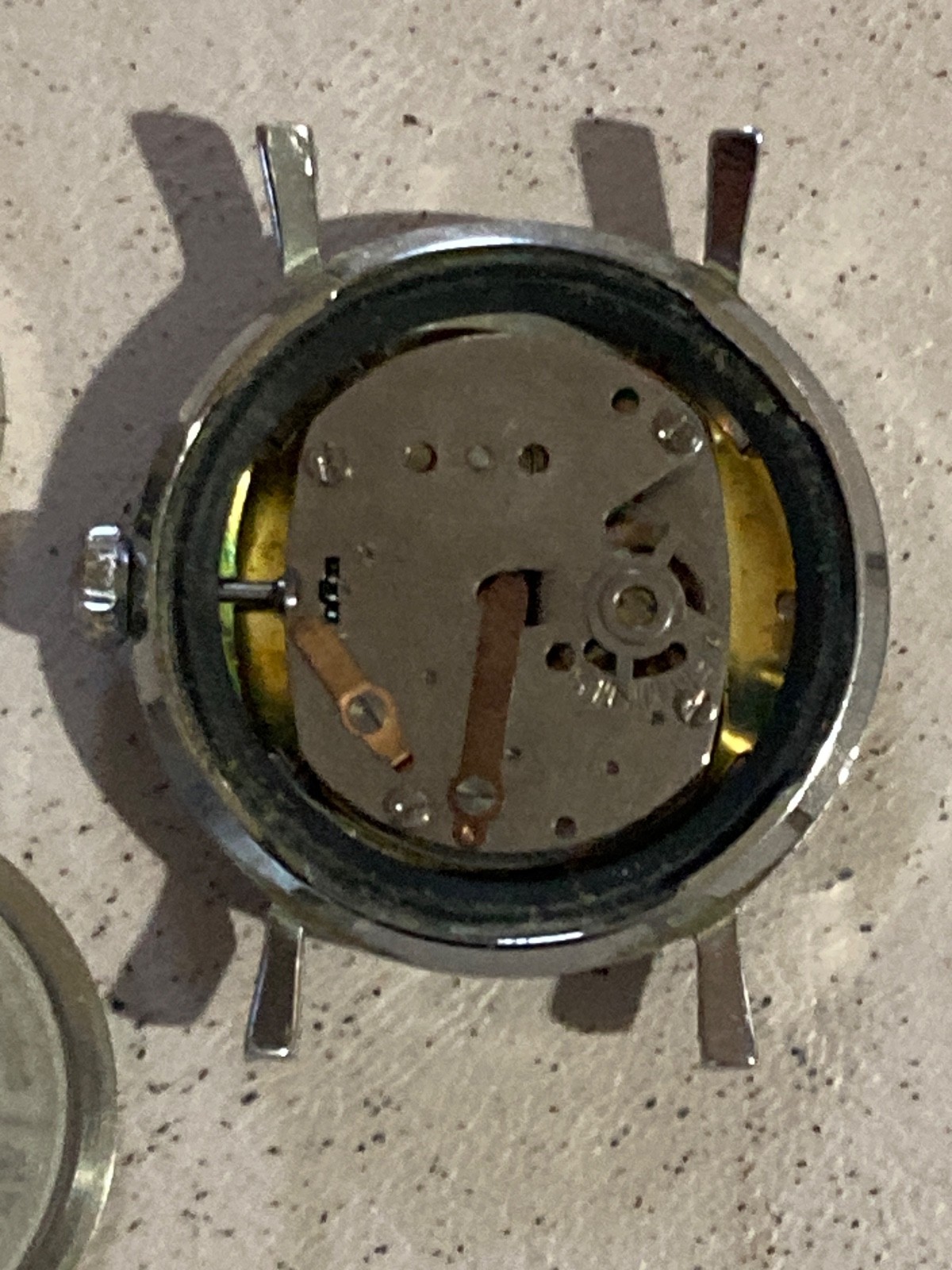 1958 Timex 100 Men Manual Wind Watch Chrome Plate Run/Stop Luminous Hands 10A58