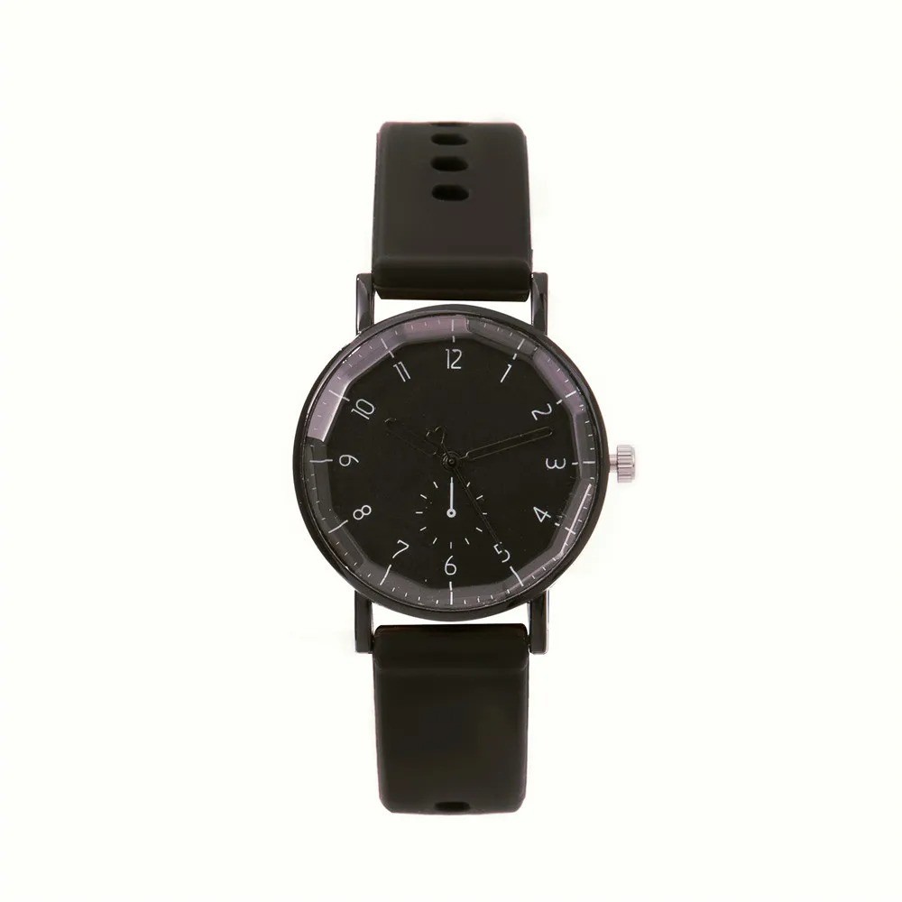 Pink Digital Simple Women Dresses Brand Watches Fashion 2023 New Casual Silicone