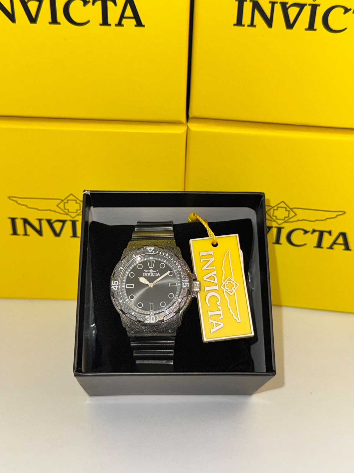 Invicta Celestial Women’s Watch 35mm, Transparent/Black Dial 49208 New!!