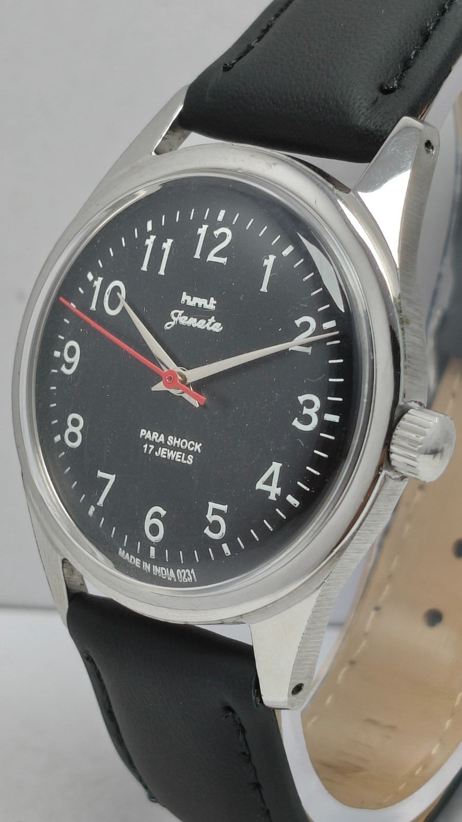 HMT Janata 17 Jewels Hand Winding Wrist Watch For Men’s In Working Condition