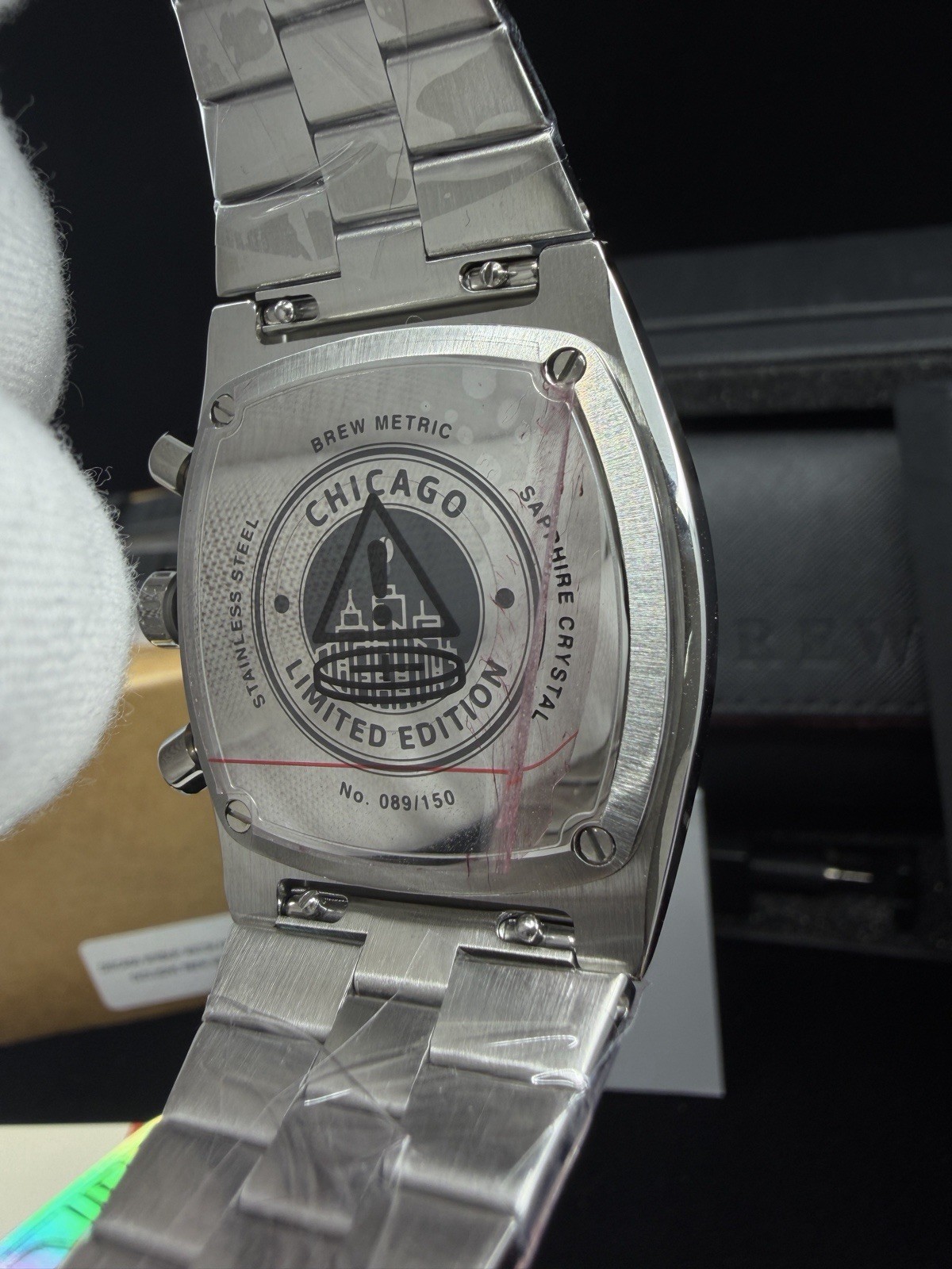 Brew Metric – Chrome Chicago Limited Edition Chronograph 089/150 w/ Extra Strap