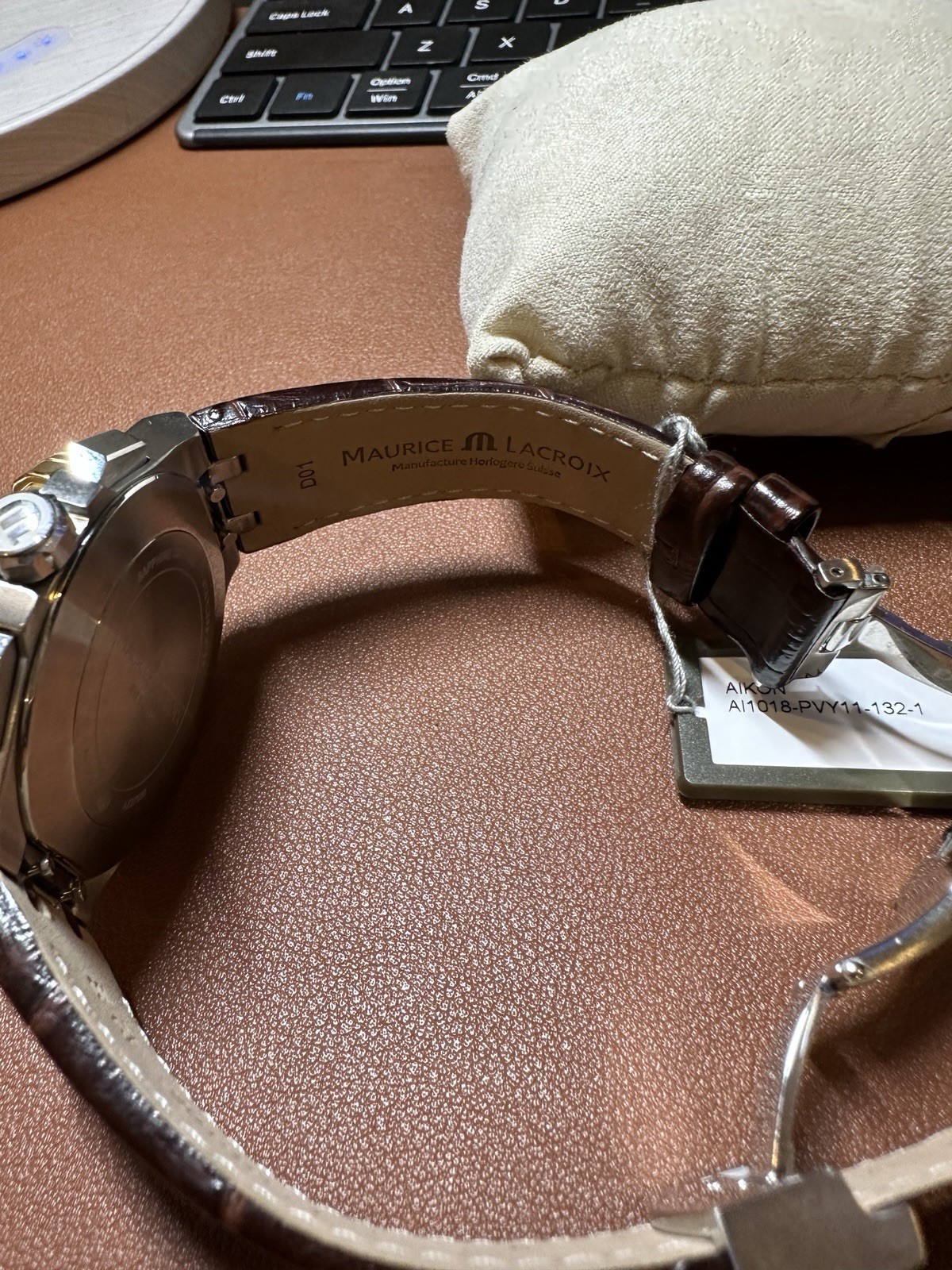 Maurice Lacroix Aikon Chronograph Steel Yellow Gold Watch