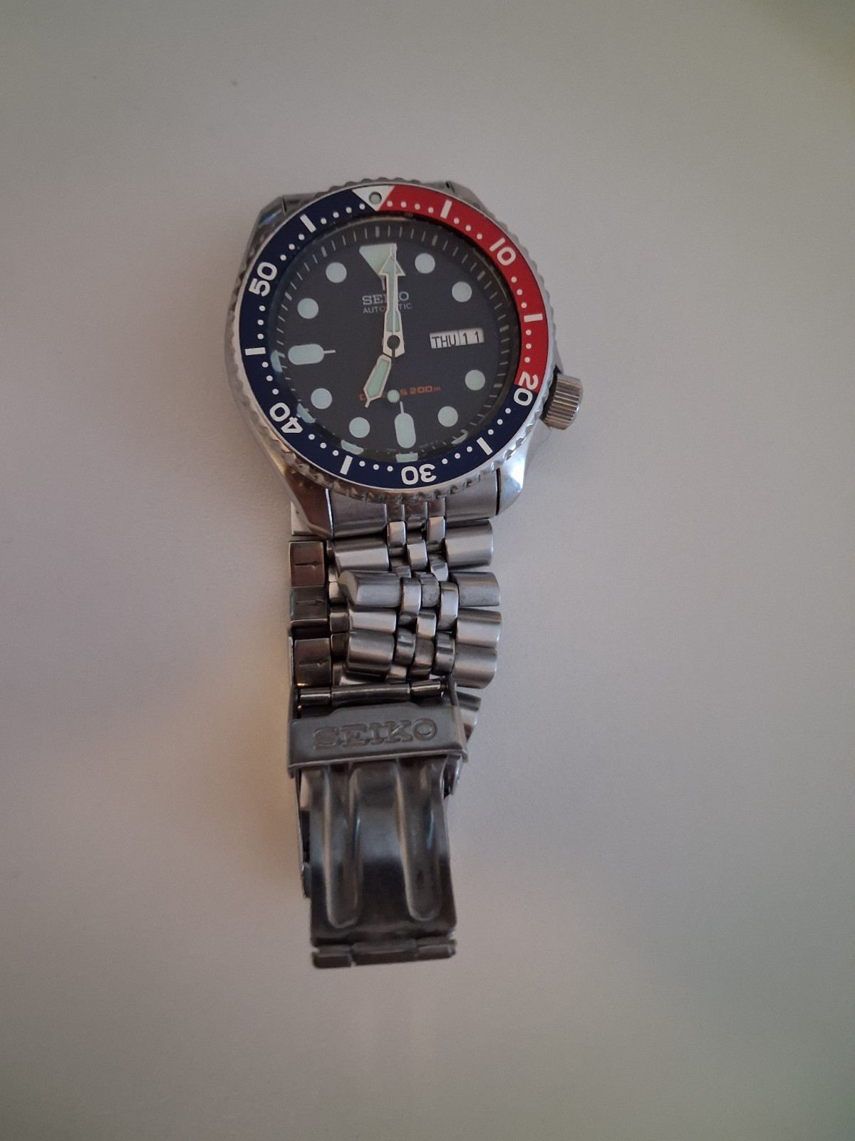 Seiko Prospex Blue Men’s Watch – SKX009K2