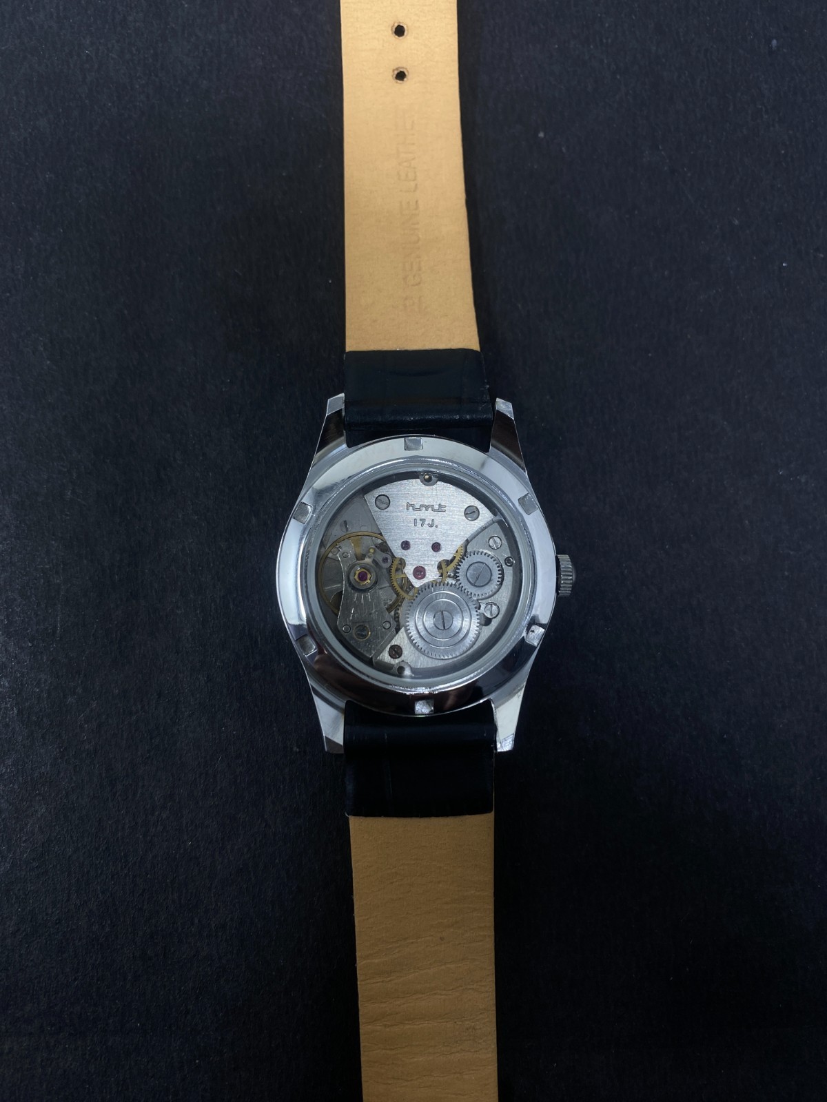 Vintage HMT Janata 17 Jewels Mechanical Hand Winding Men’s Wrist Watch