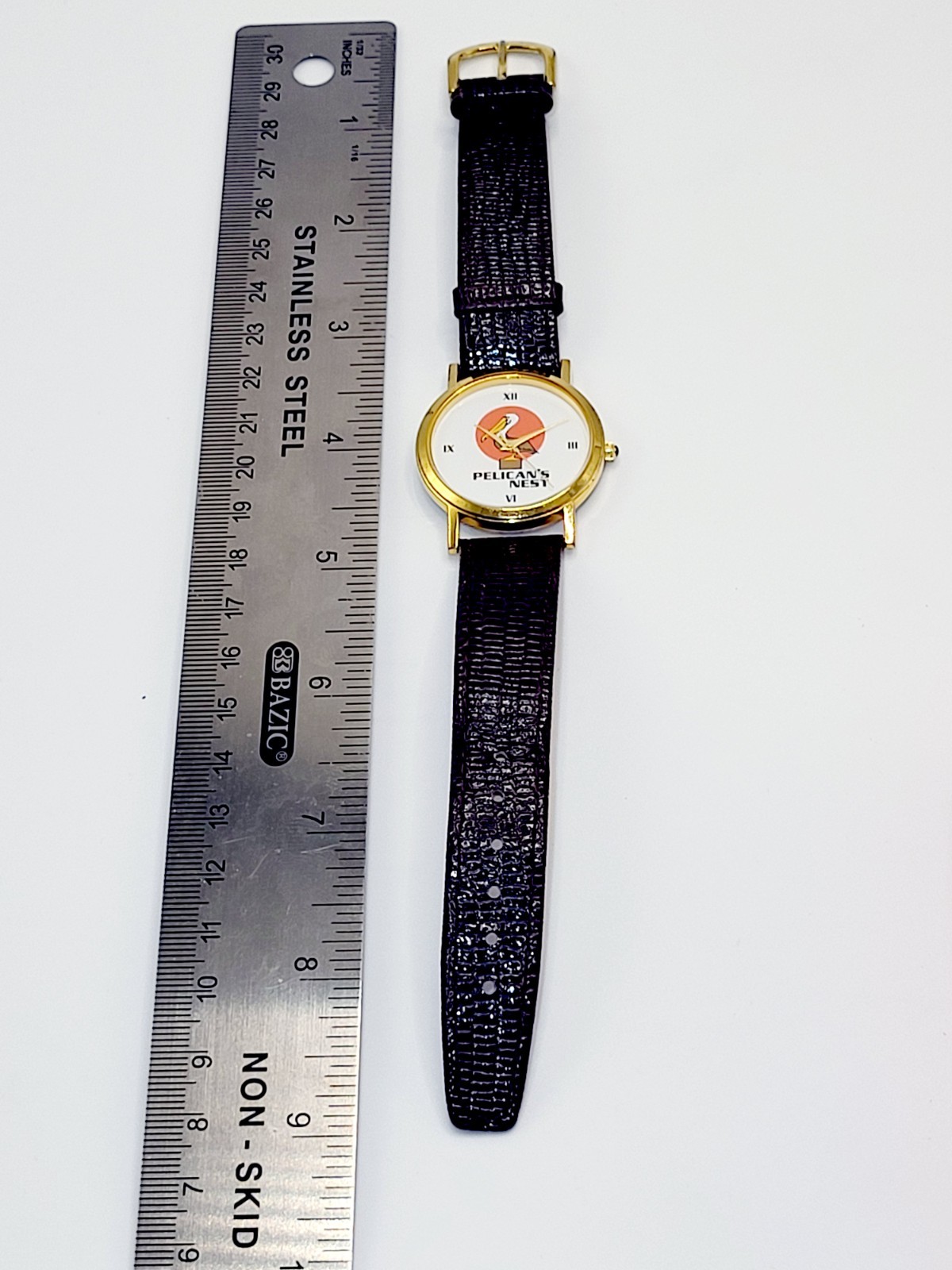 Watchit PELICAN NEST 33mm Quartz Works [N.MINT] 1991 Japan Unisex Vintage Watch