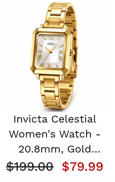 Invicta Celestial Woman’s Watch 70249