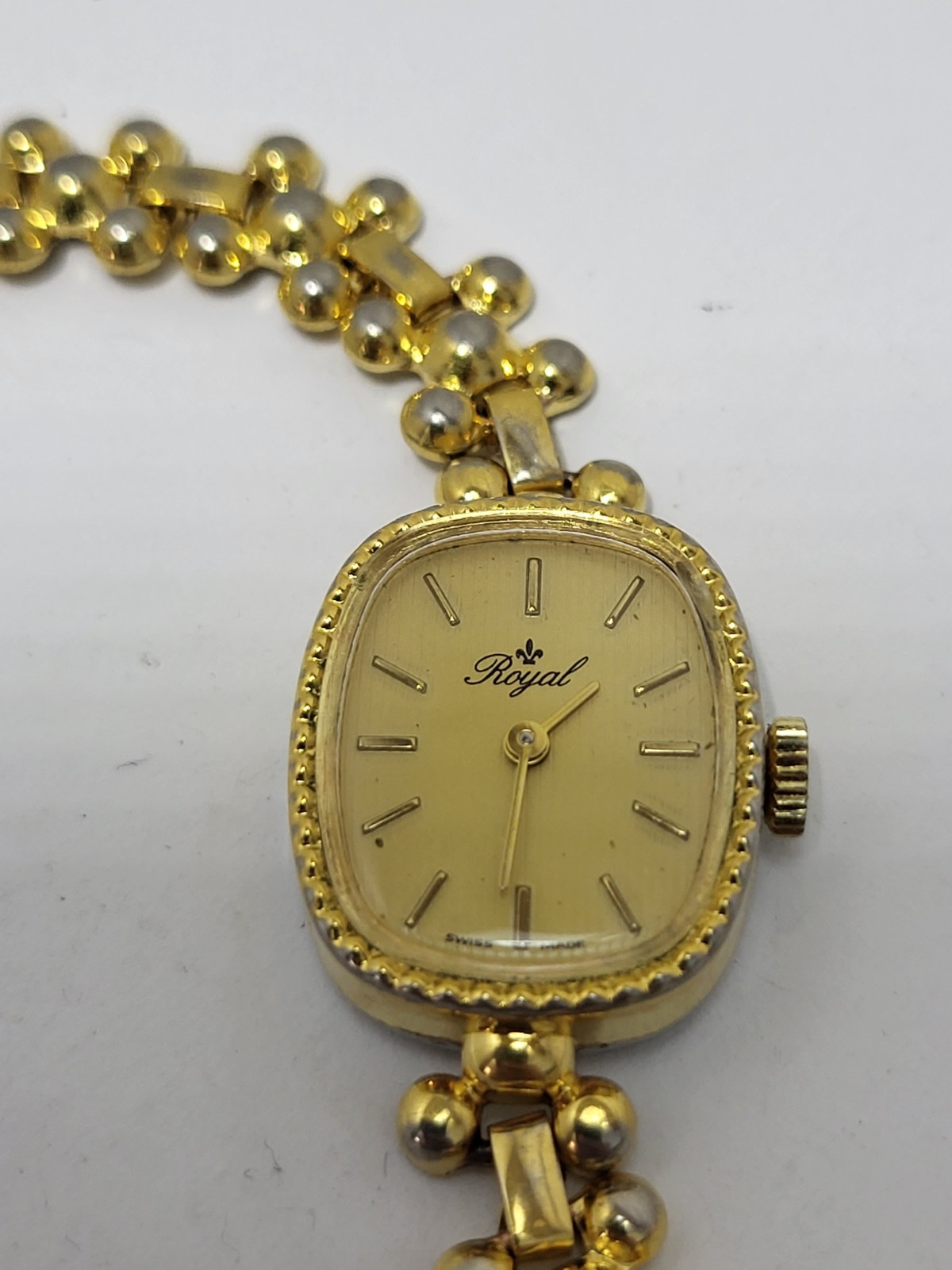Vintage ROYAL Dep 2111 watch women gold-plated swiss made