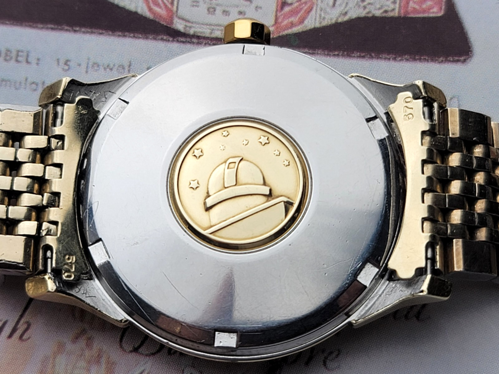 Vintage 14K / SS Omega Constellation Pie-Pan 168-005 caliber 561 .SERVICED.