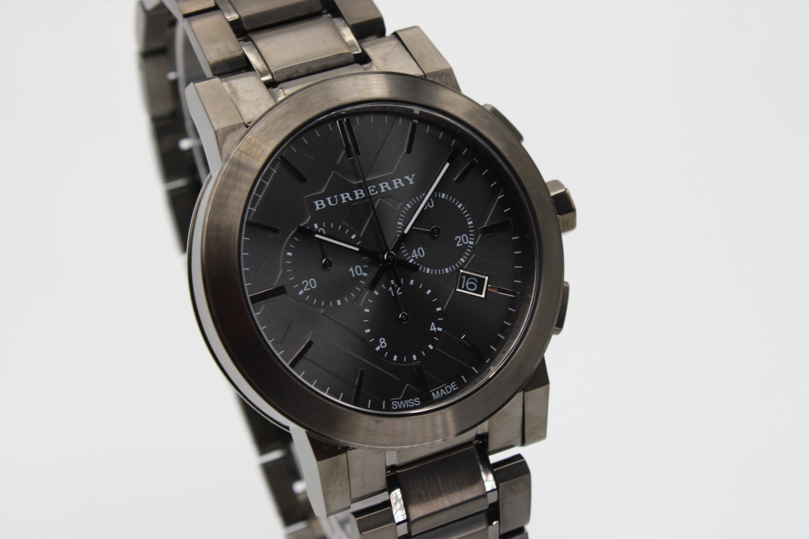 BURBERRY The City BU9354 Dark Gray Men’s Watch 42mm