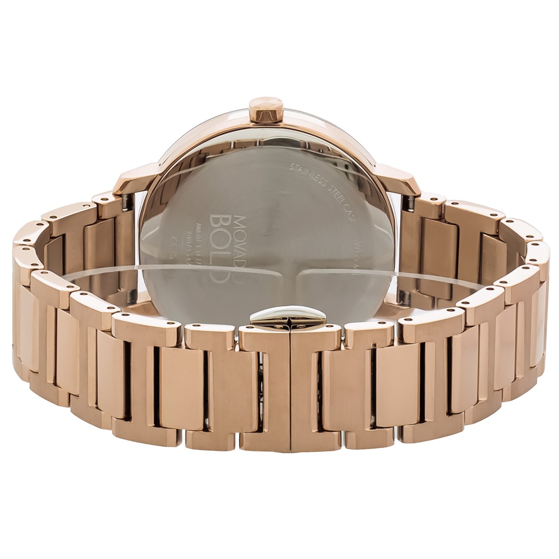 Movado Evolution Series Women’s Rose Gold PVD Stainless Quartz Watch 3600824