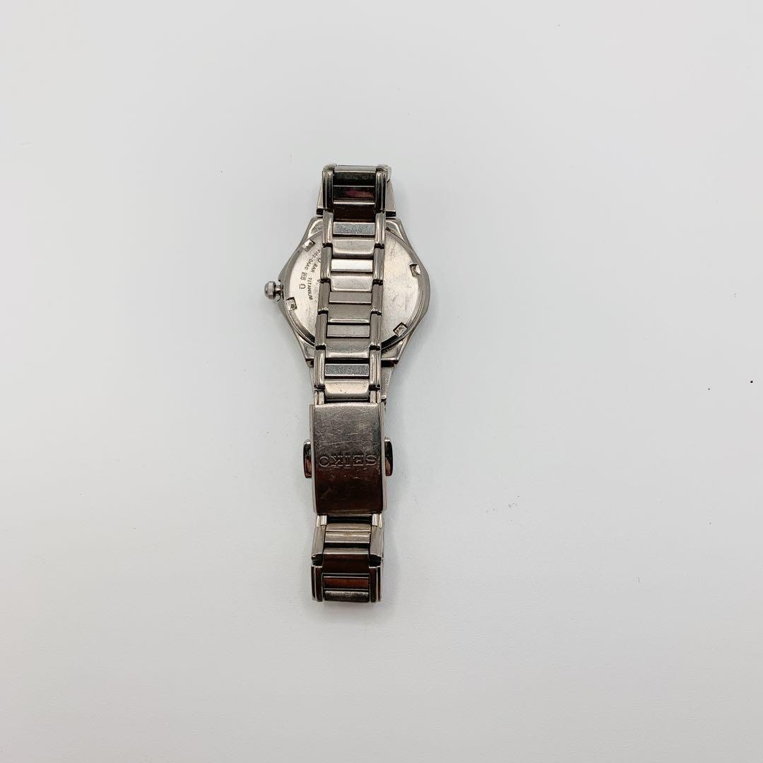 [Working Condition] SEIKO Titanium Women’s Watch, Solar Powered, Lightweight