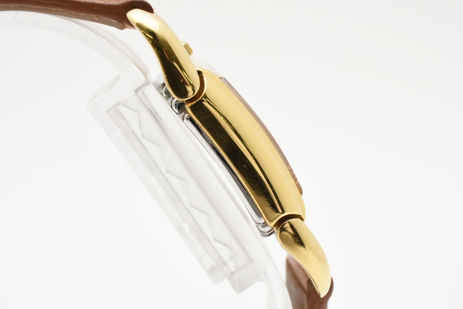 [ NEAR MINT ] HAMILTON 6176 27mm Contour Gold Dial Women’s Quartz Vintage Watch