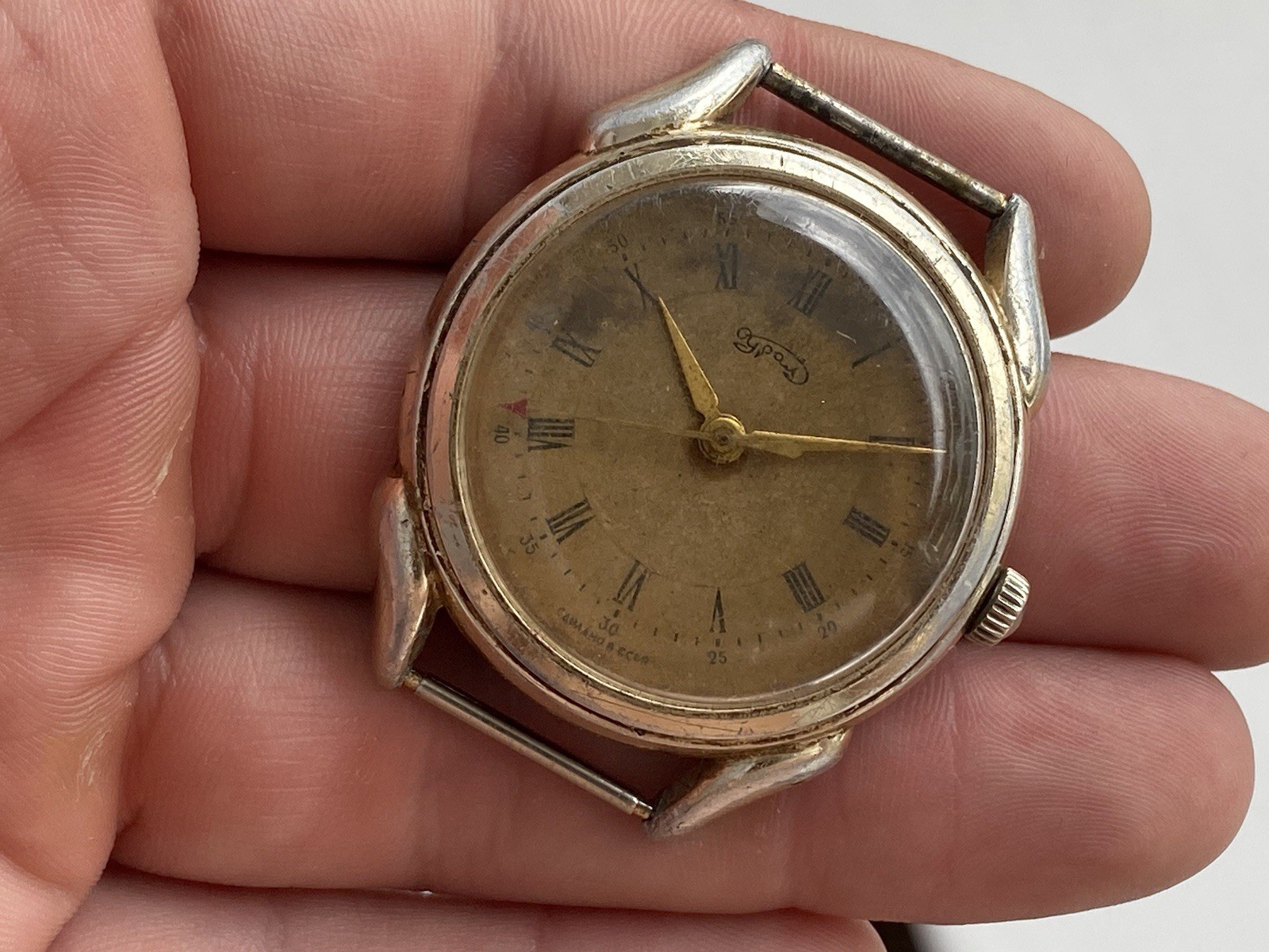 Vintage Watch Ural 16 Jewels Mechanical USSR ChChZ