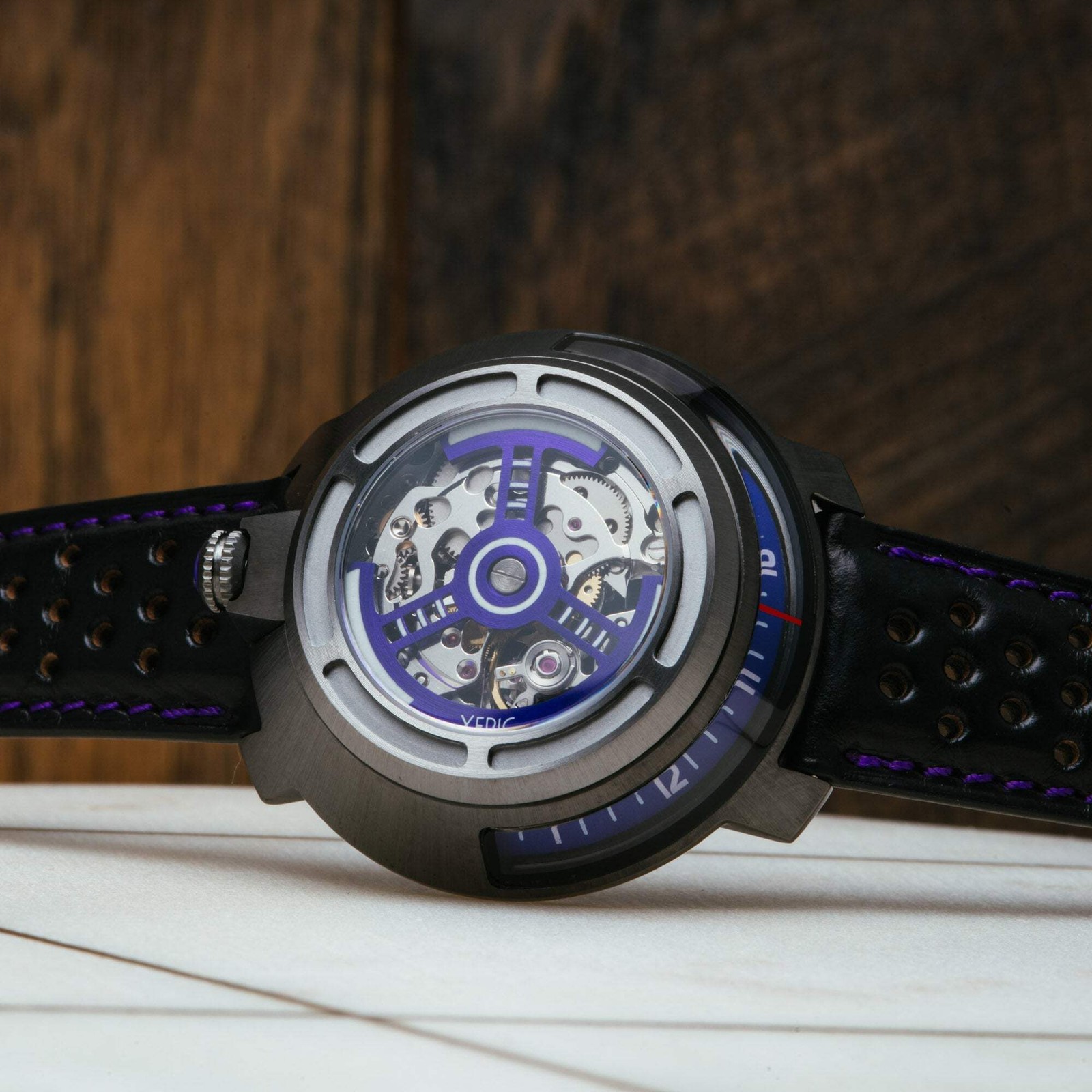 Xeric Invertor II Automatic Gunmetal Purple