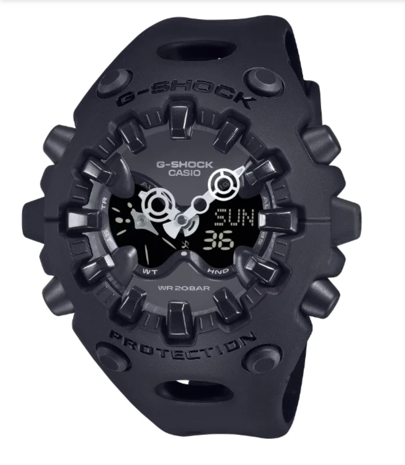 Casio G-Shock GA-V01 Series Analog Digital Black Resin Watch GAV01-1A