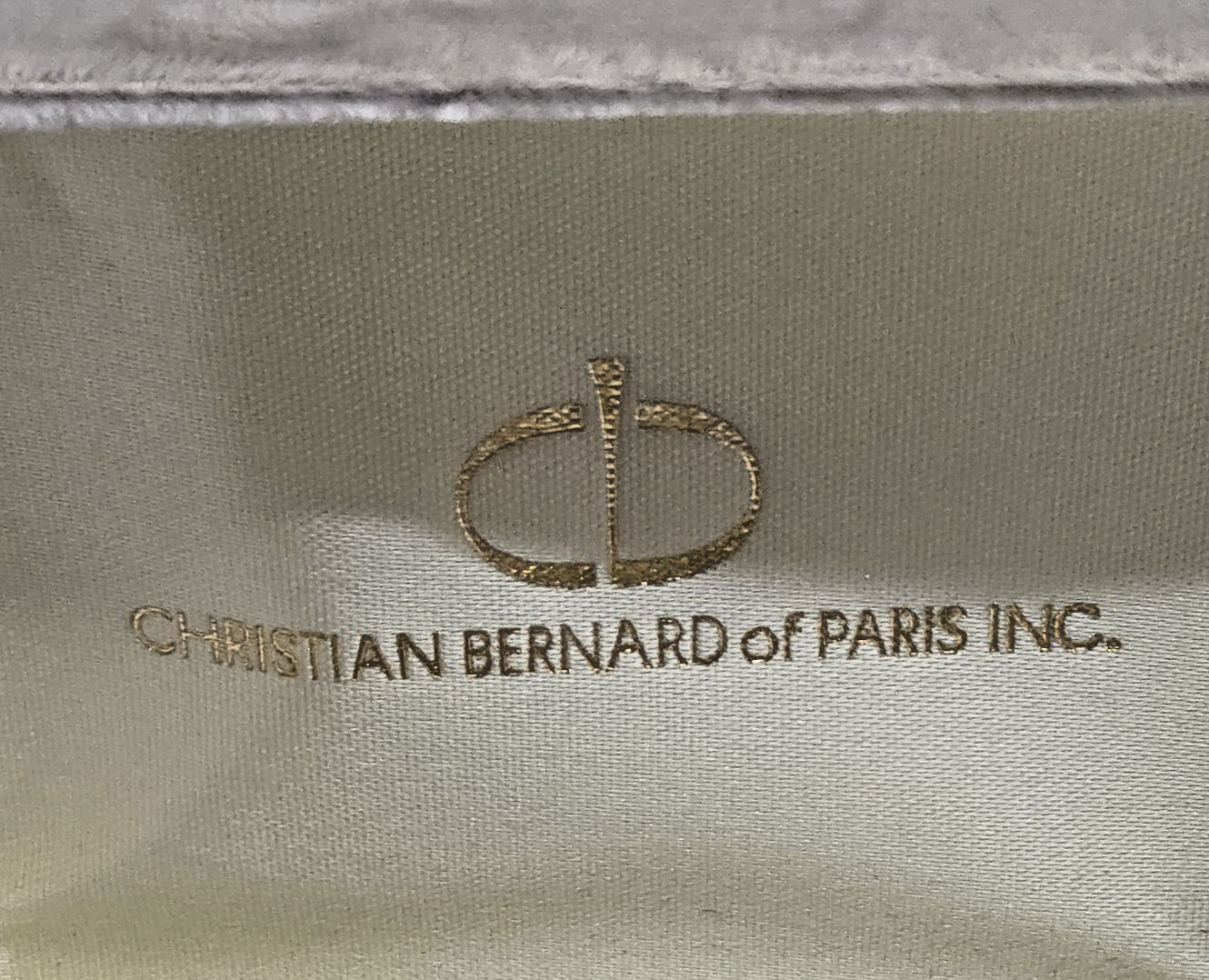 CHRISTIAN BERNARD Paris France Gold Bangle Women’s Watch Estate NEW Box