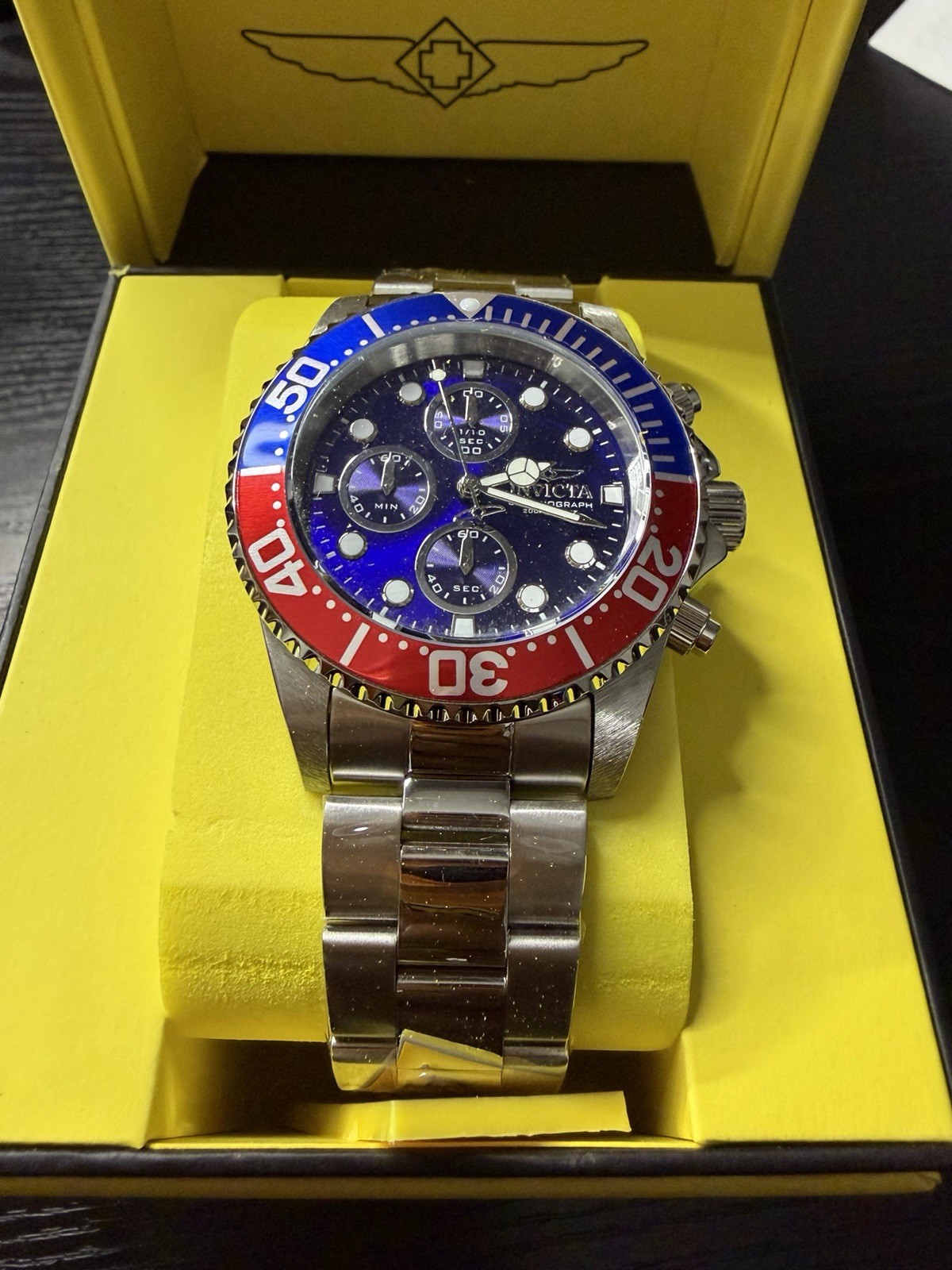 Invicta Pro Diver Men’s Watch – 43mm, Steel
