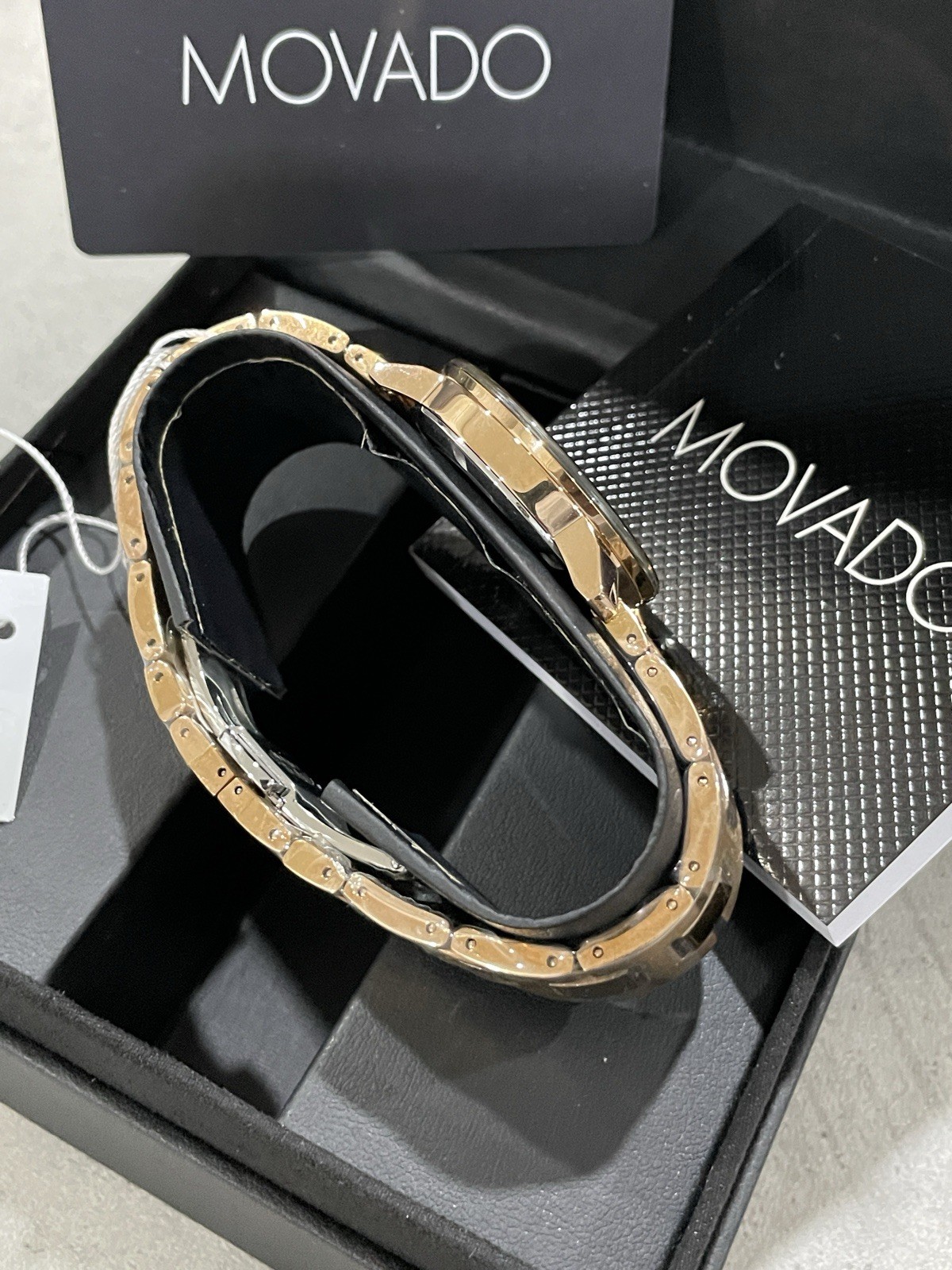 Movado Bold Unisex Rose Gold PVD 3600463