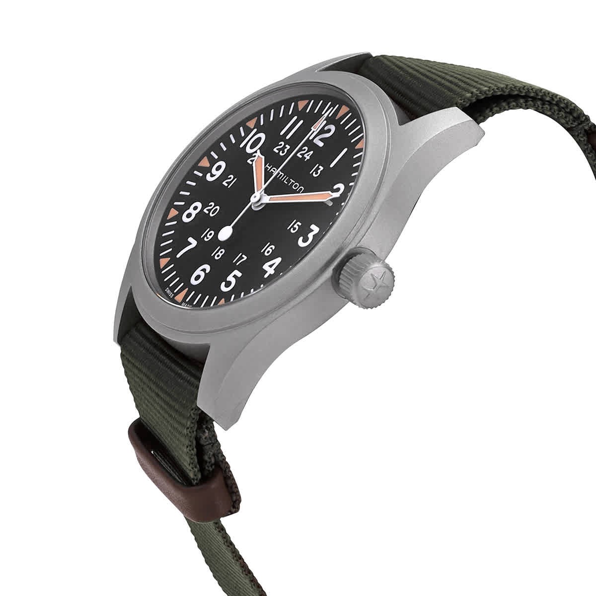 Hamilton Khaki Field Hand Wind Black Dial Men’s Watch H69529933